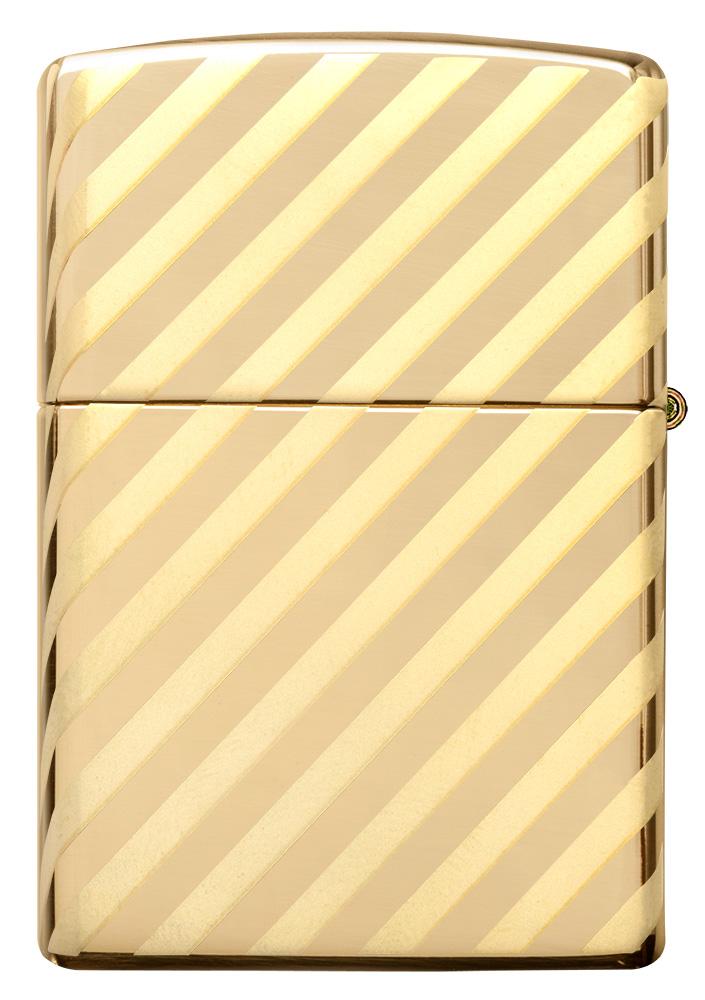 Vintage Zippo Box Top Windproof Lighter Back View