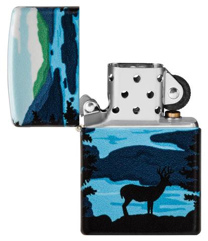 Zippo Deer Landscape Design Zippo