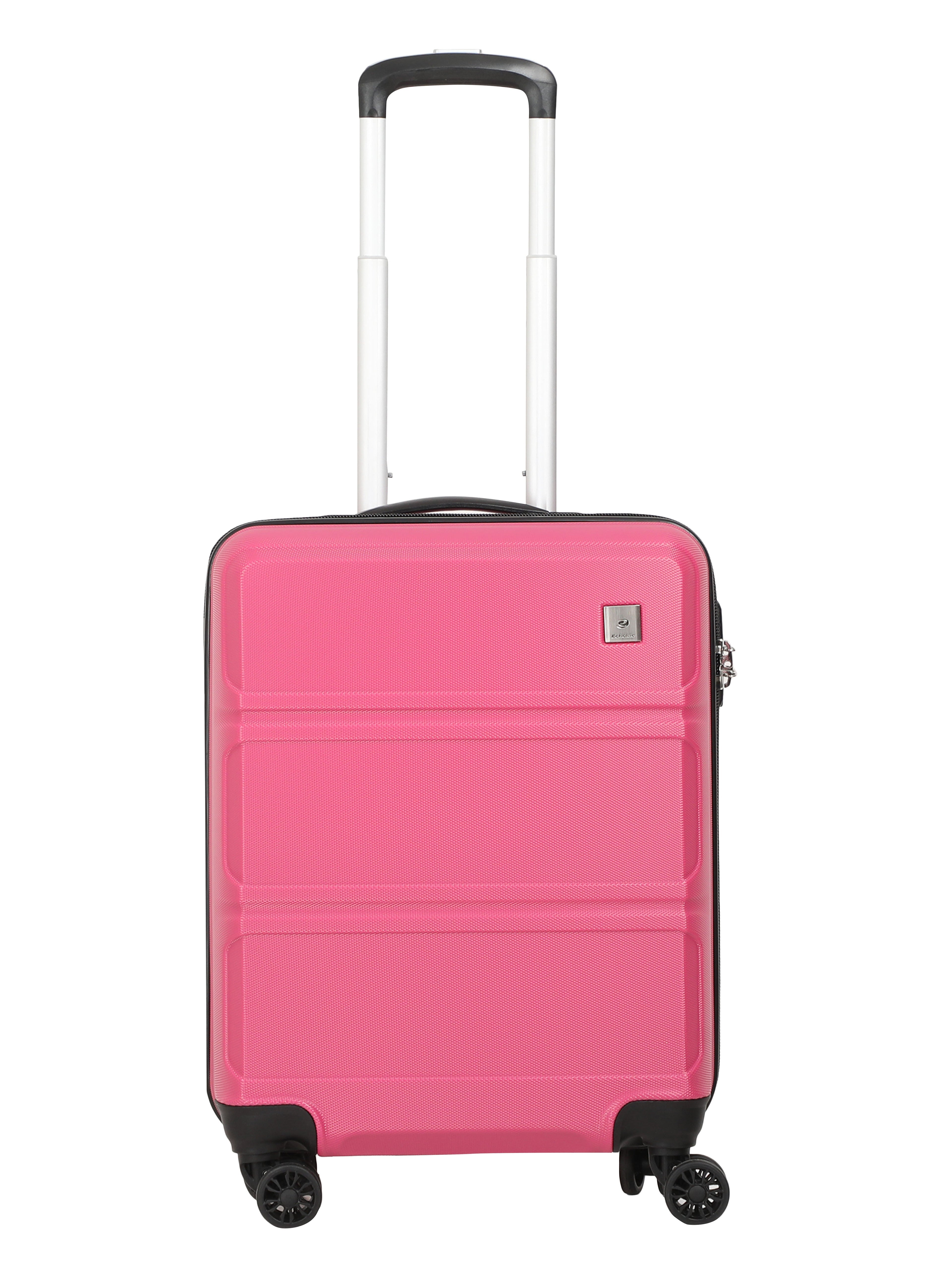 Echolac Pink Aries Small Hard Case Cabin Trolley ECHOLAC