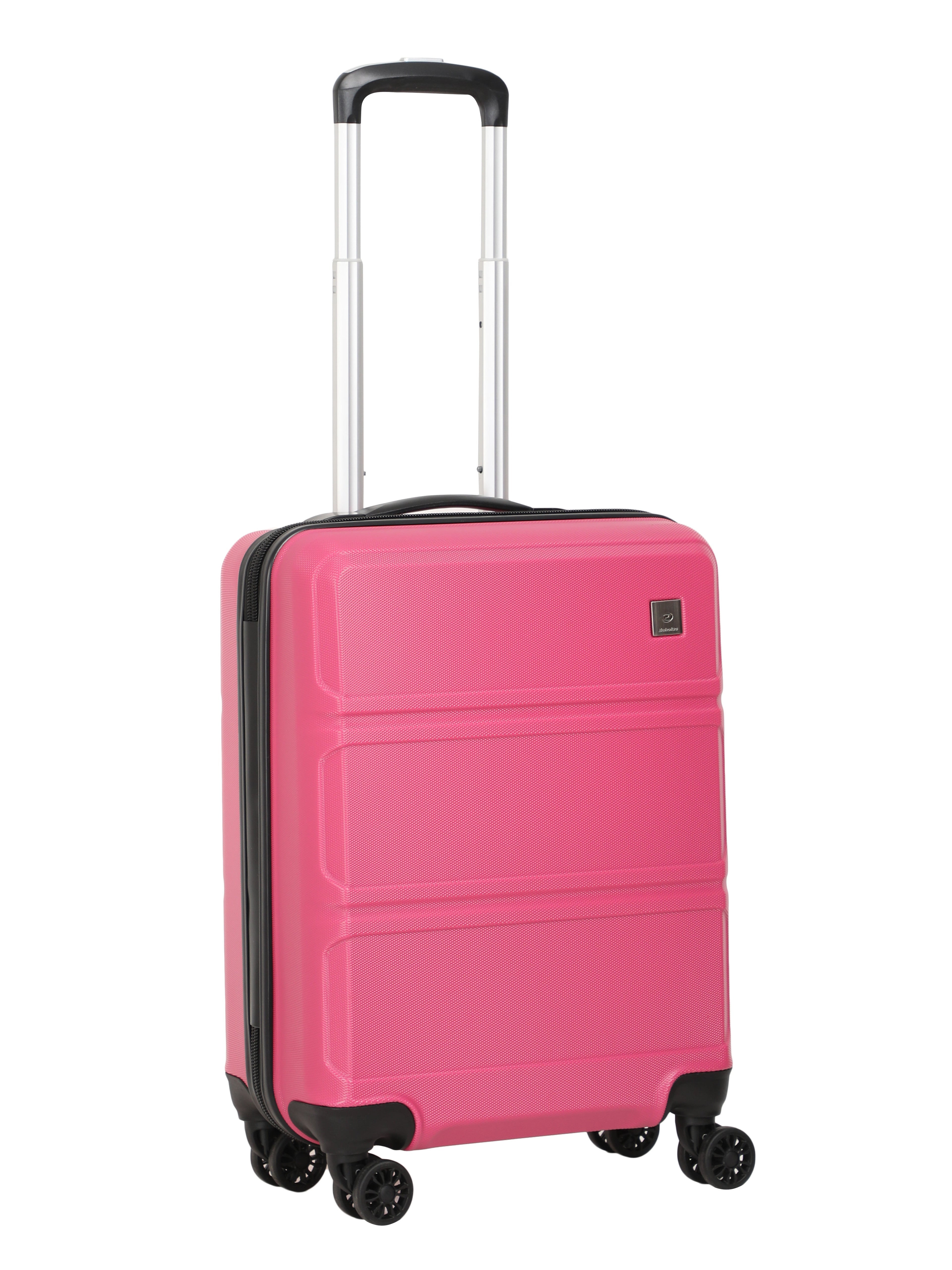 Echolac Pink Aries Small Hard Case Cabin Trolley ECHOLAC