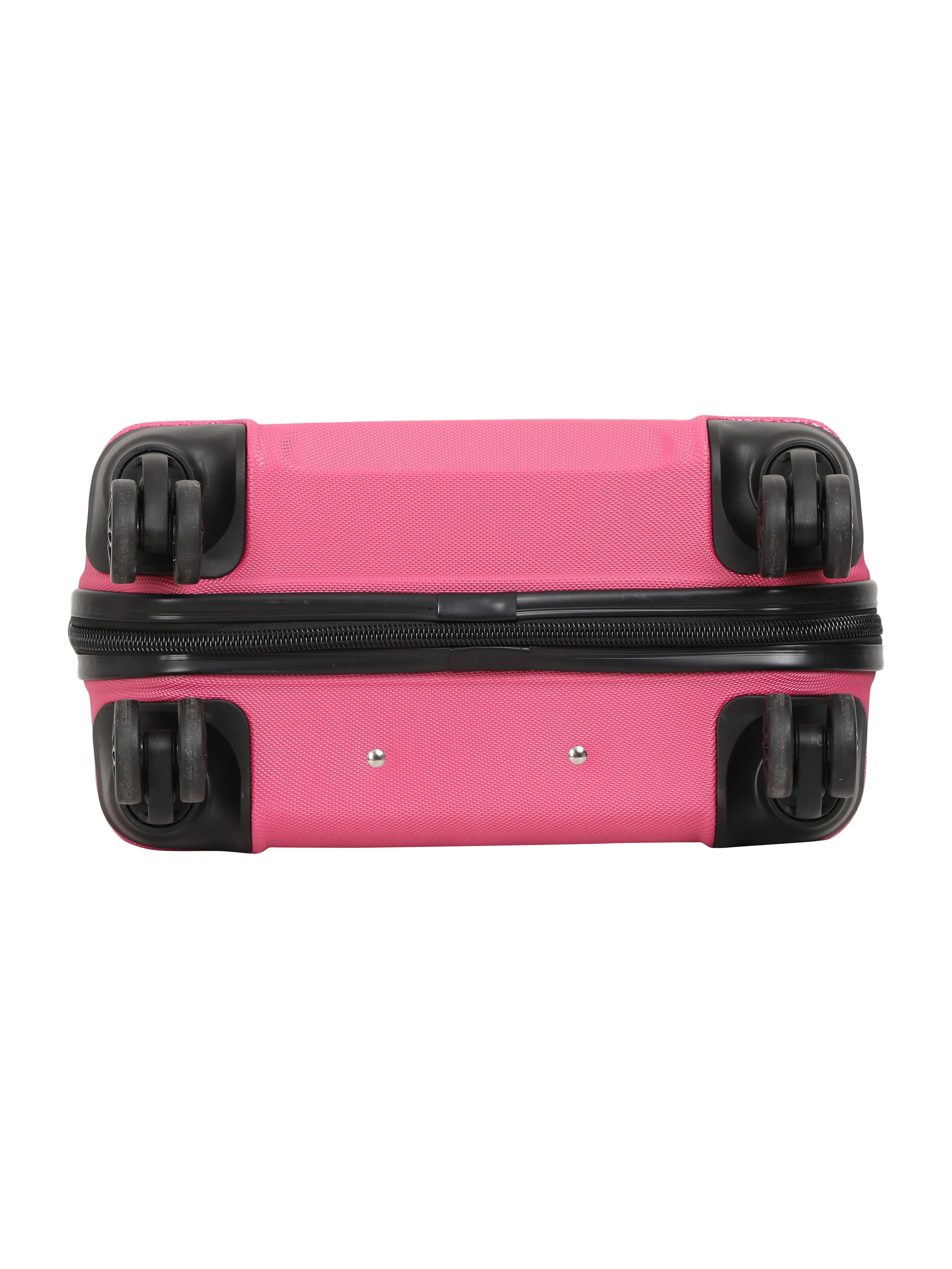 Echolac Pink Aries Small Hard Case Cabin Trolley ECHOLAC