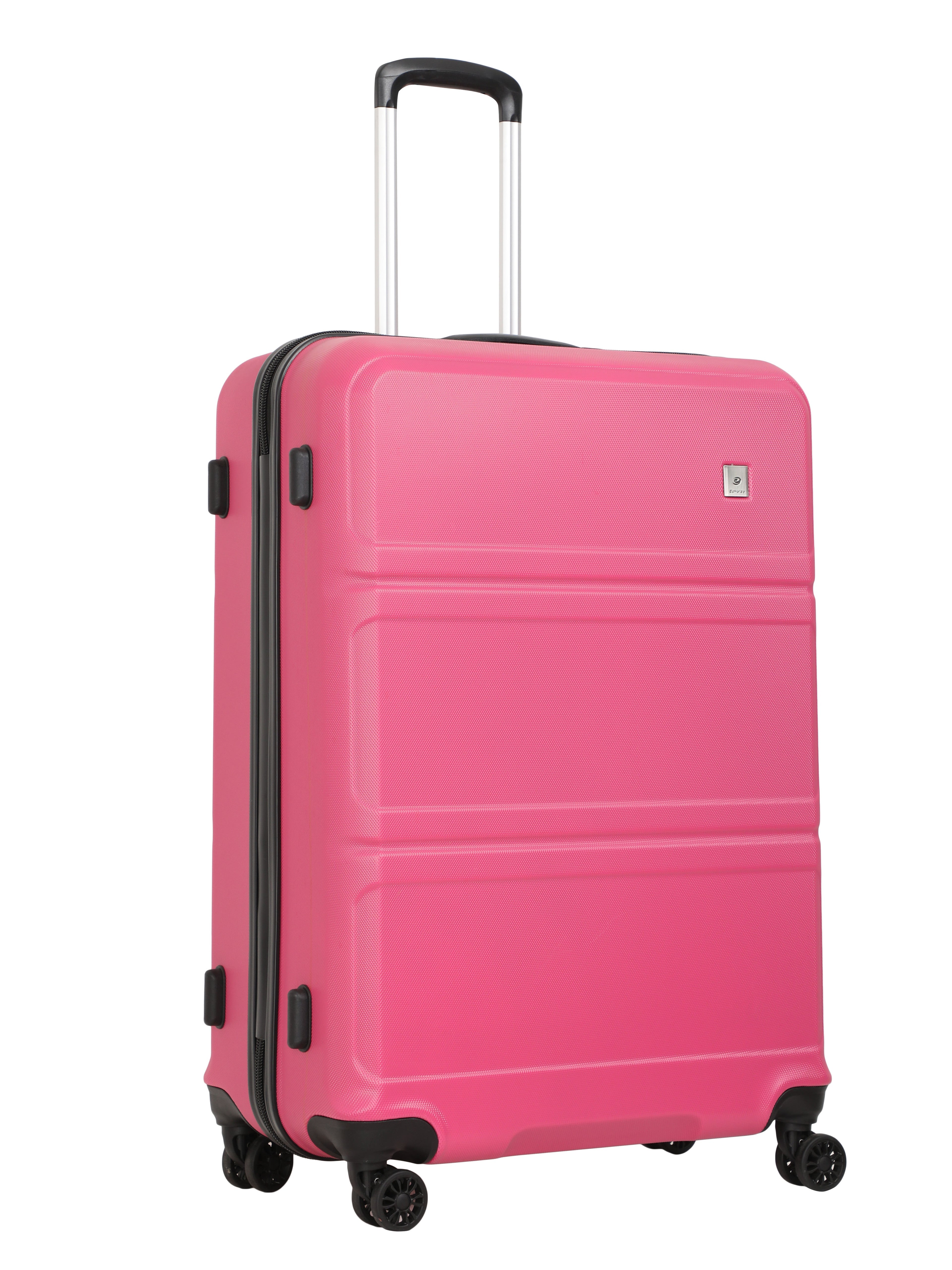 Echolac Pink Aries Medium Hard Case Checked Luggage ECHOLAC