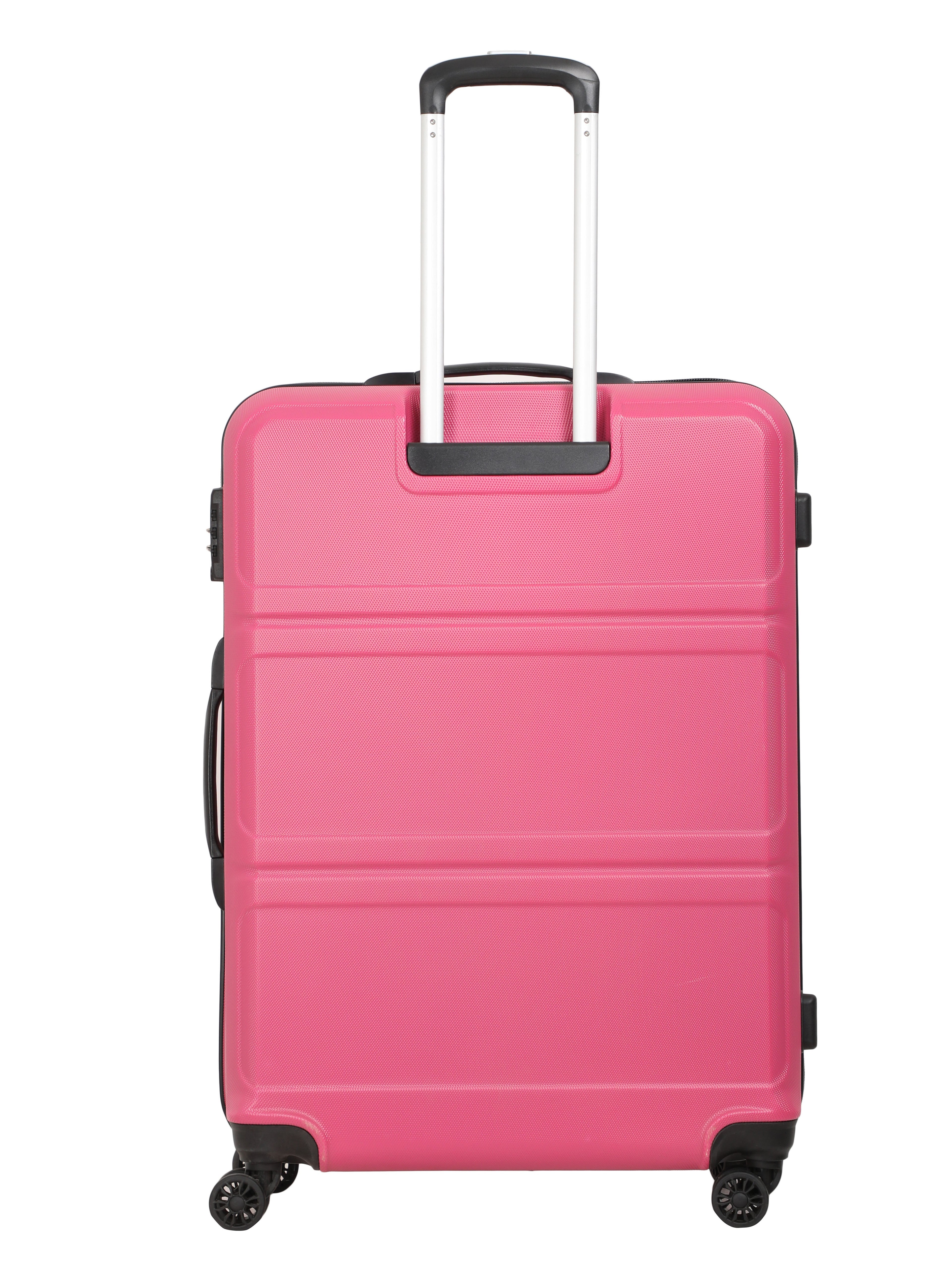 Echolac Pink Aries Medium Hard Case Checked Luggage ECHOLAC