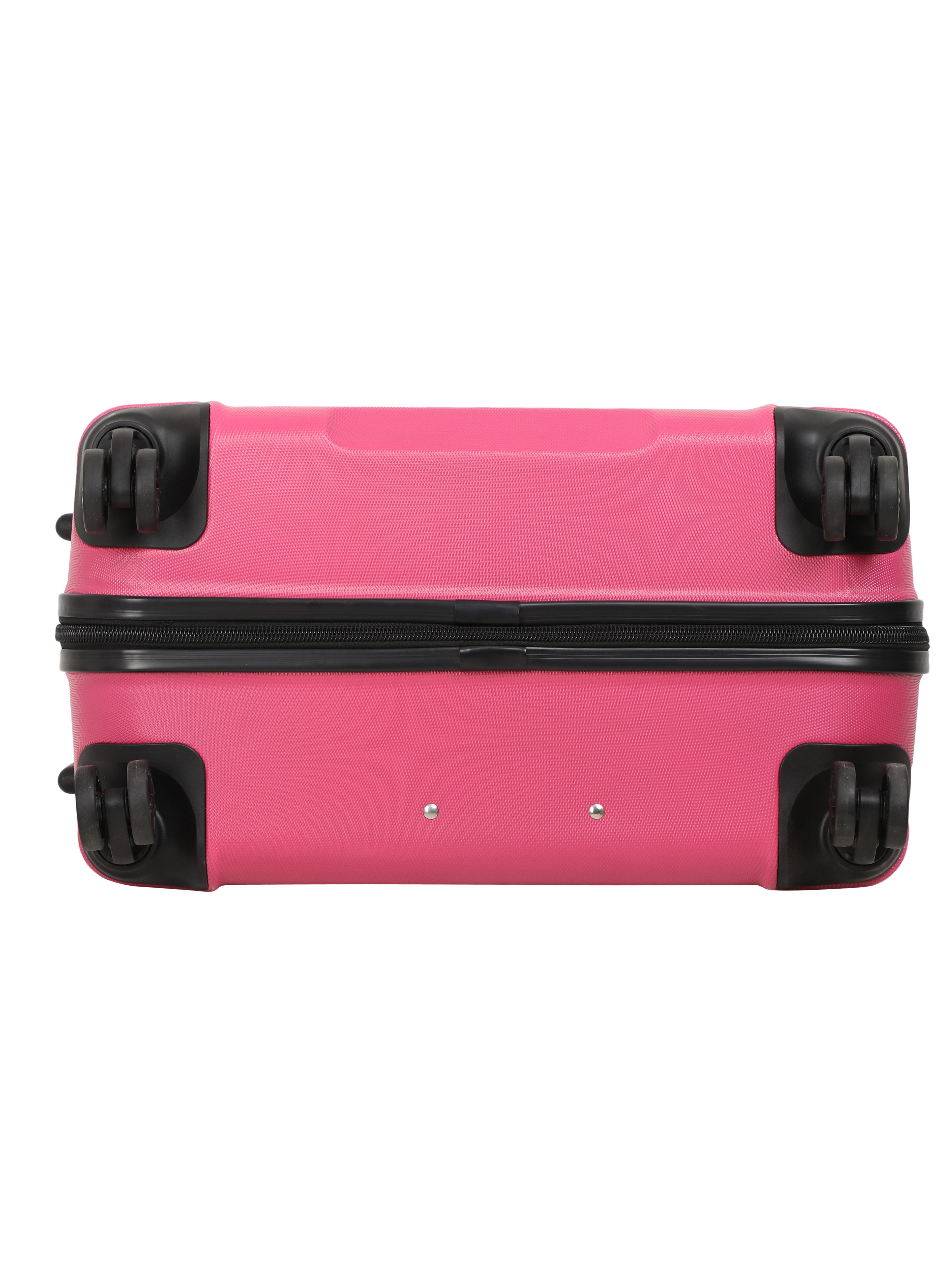 Echolac Pink Aries Medium Hard Case Checked Luggage ECHOLAC