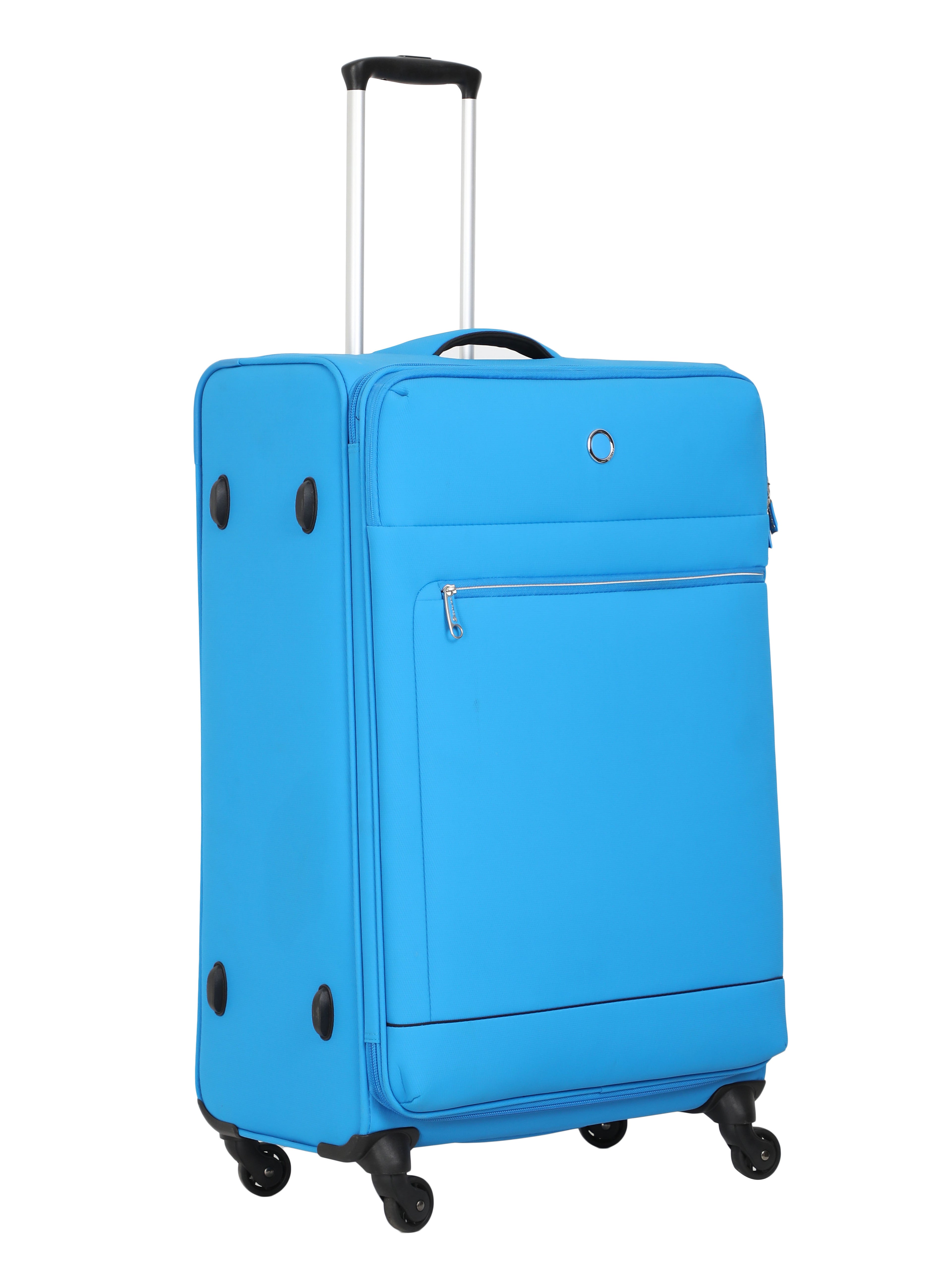 Echolac Diva Blue Verna Large Soft Case Checked Luggage ECHOLAC