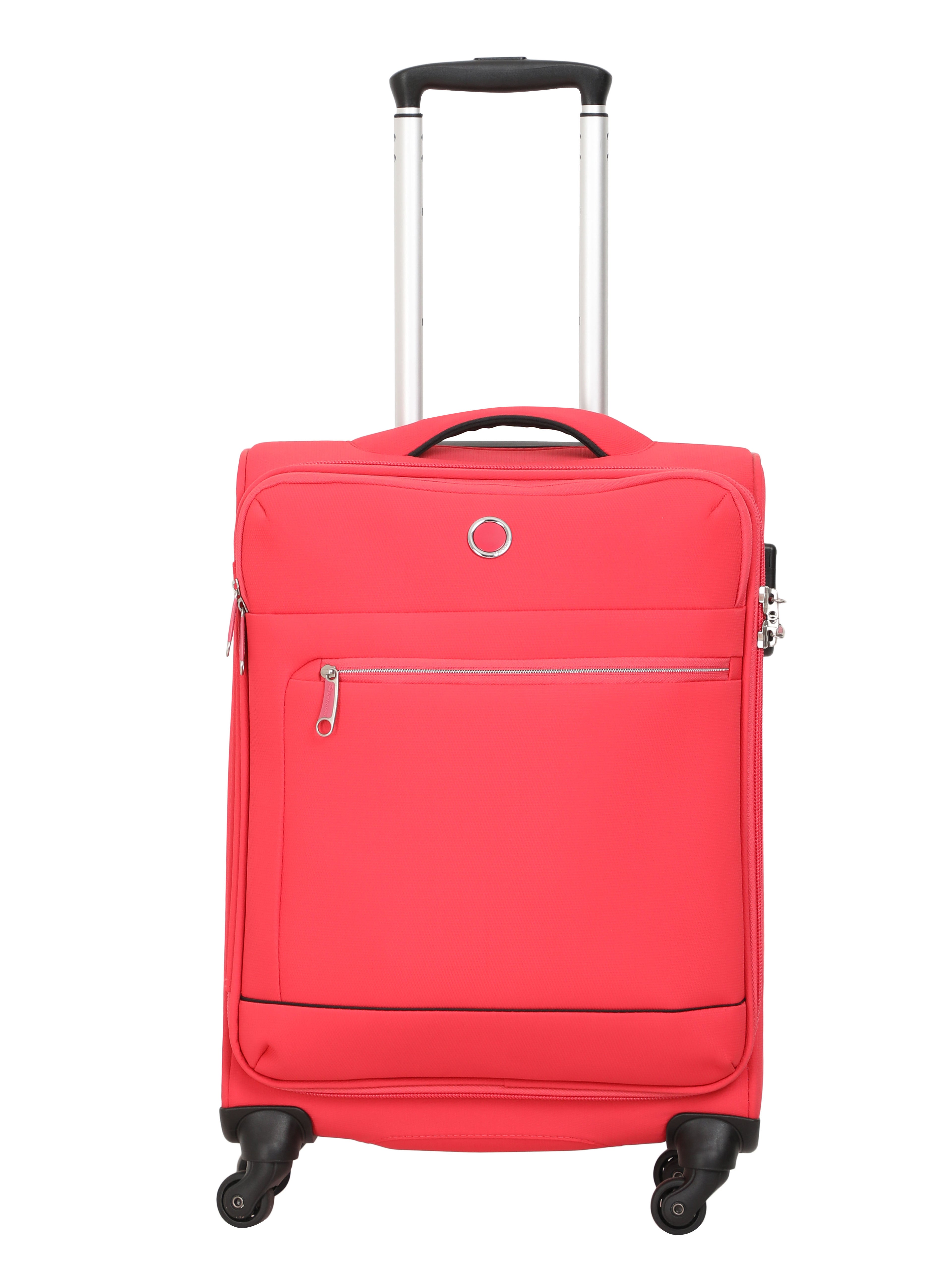 Echolac Red Verna Small Soft Case Checked Luggage ECHOLAC
