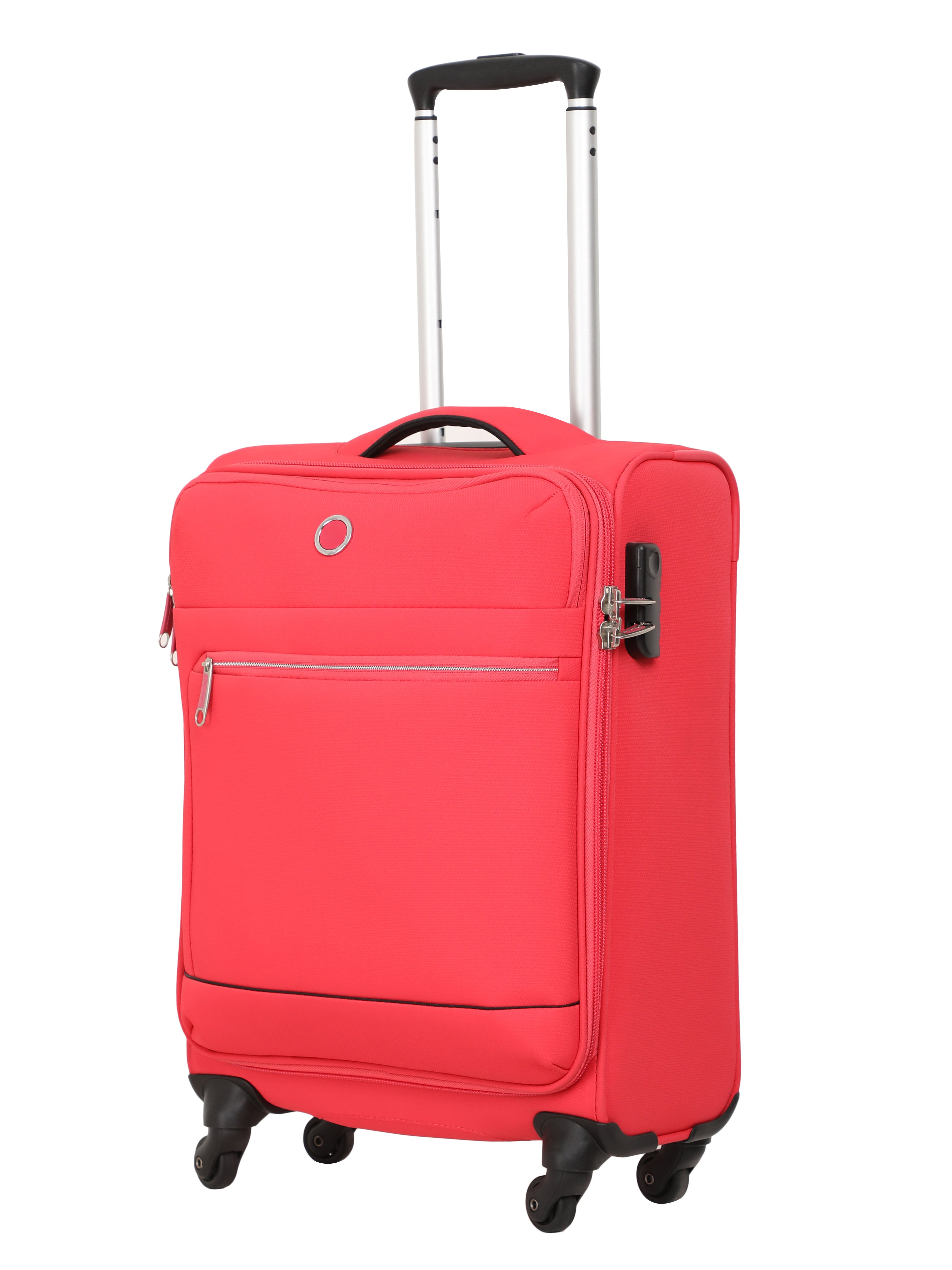 Echolac Red Verna Small Soft Case Checked Luggage ECHOLAC