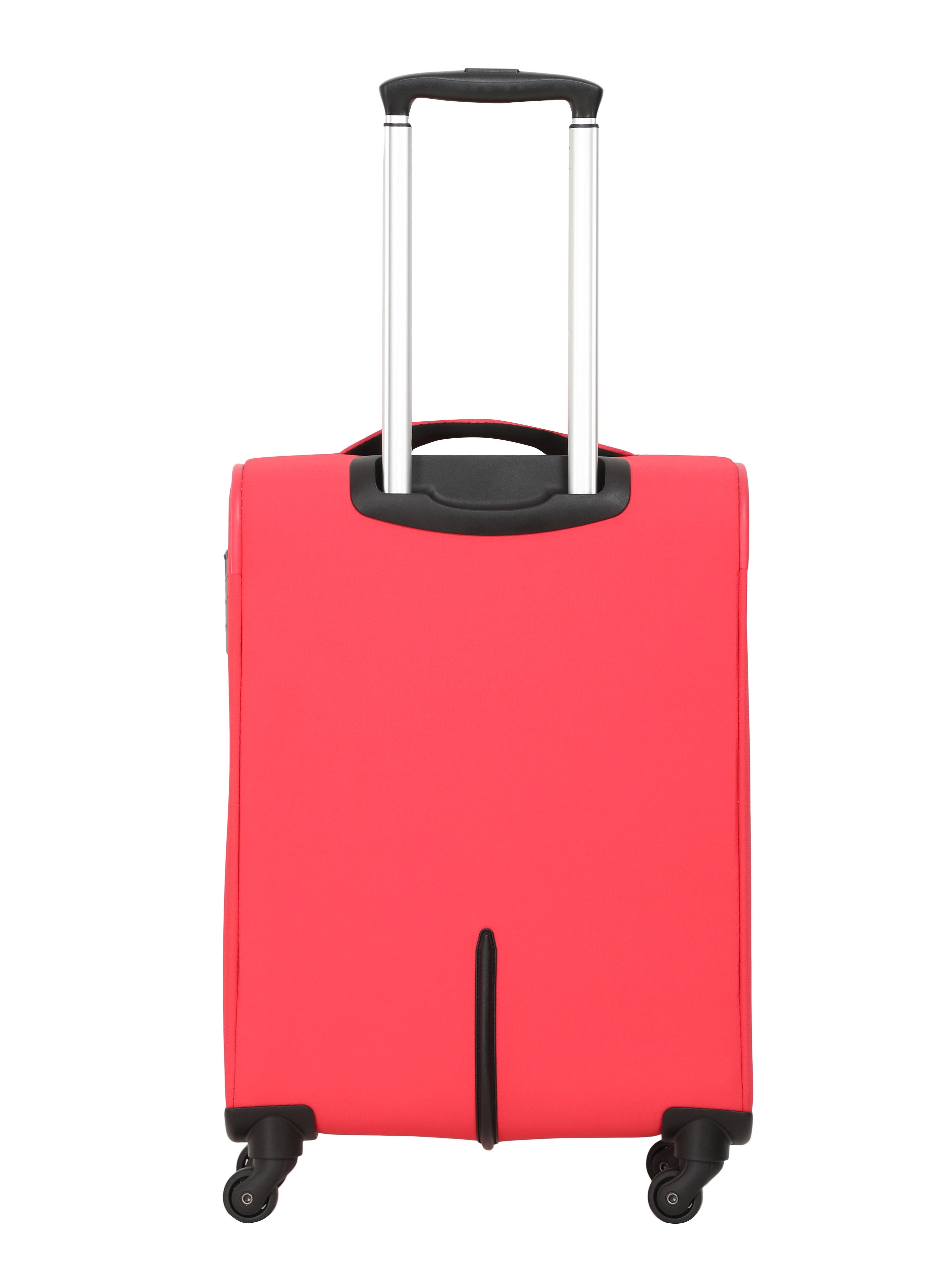 Echolac Red Verna Small Soft Case Checked Luggage ECHOLAC