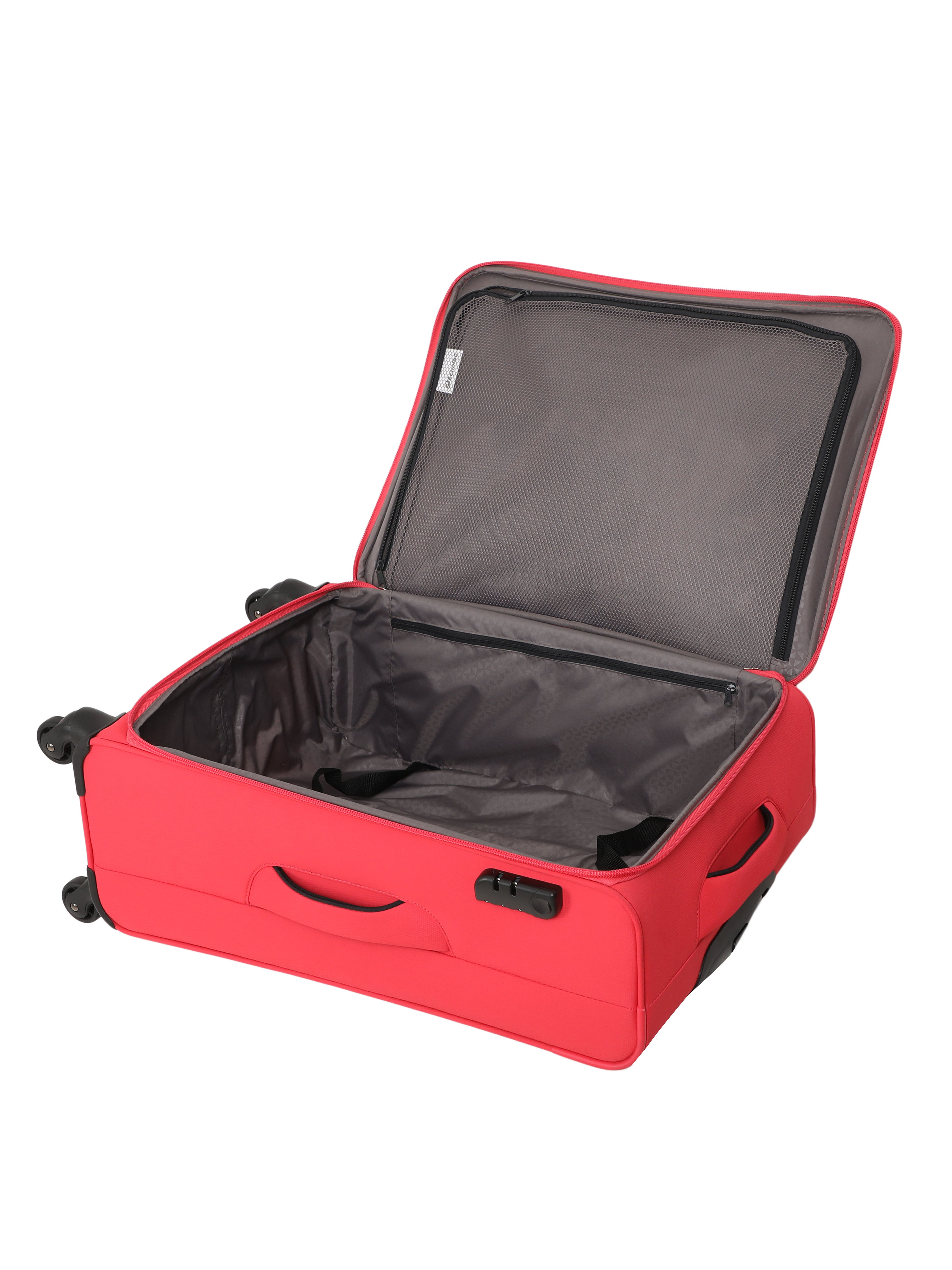 Echolac Red Verna Small Soft Case Checked Luggage ECHOLAC