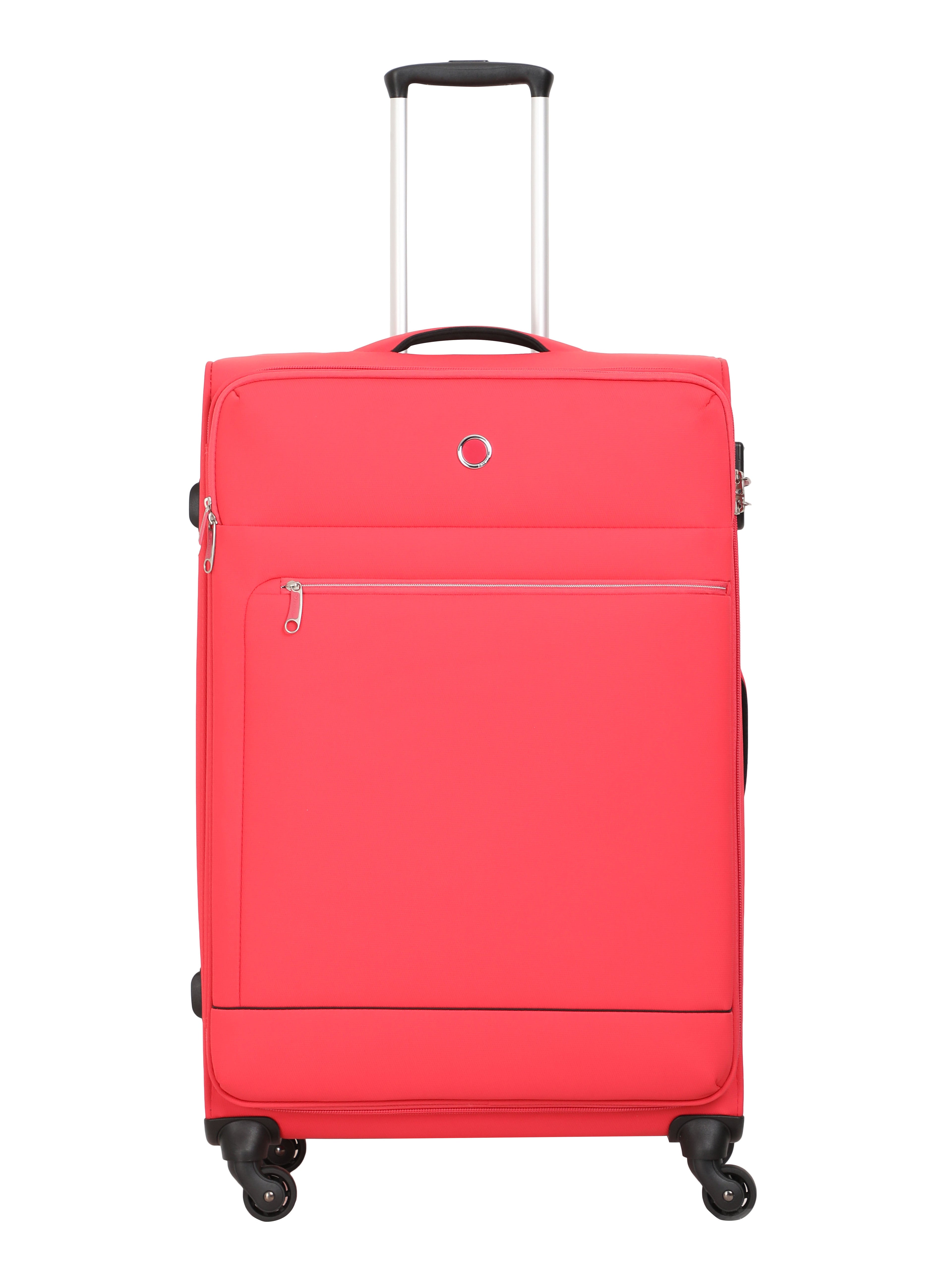 Echolac Red Verna Large Soft Case Checked Luggage ECHOLAC