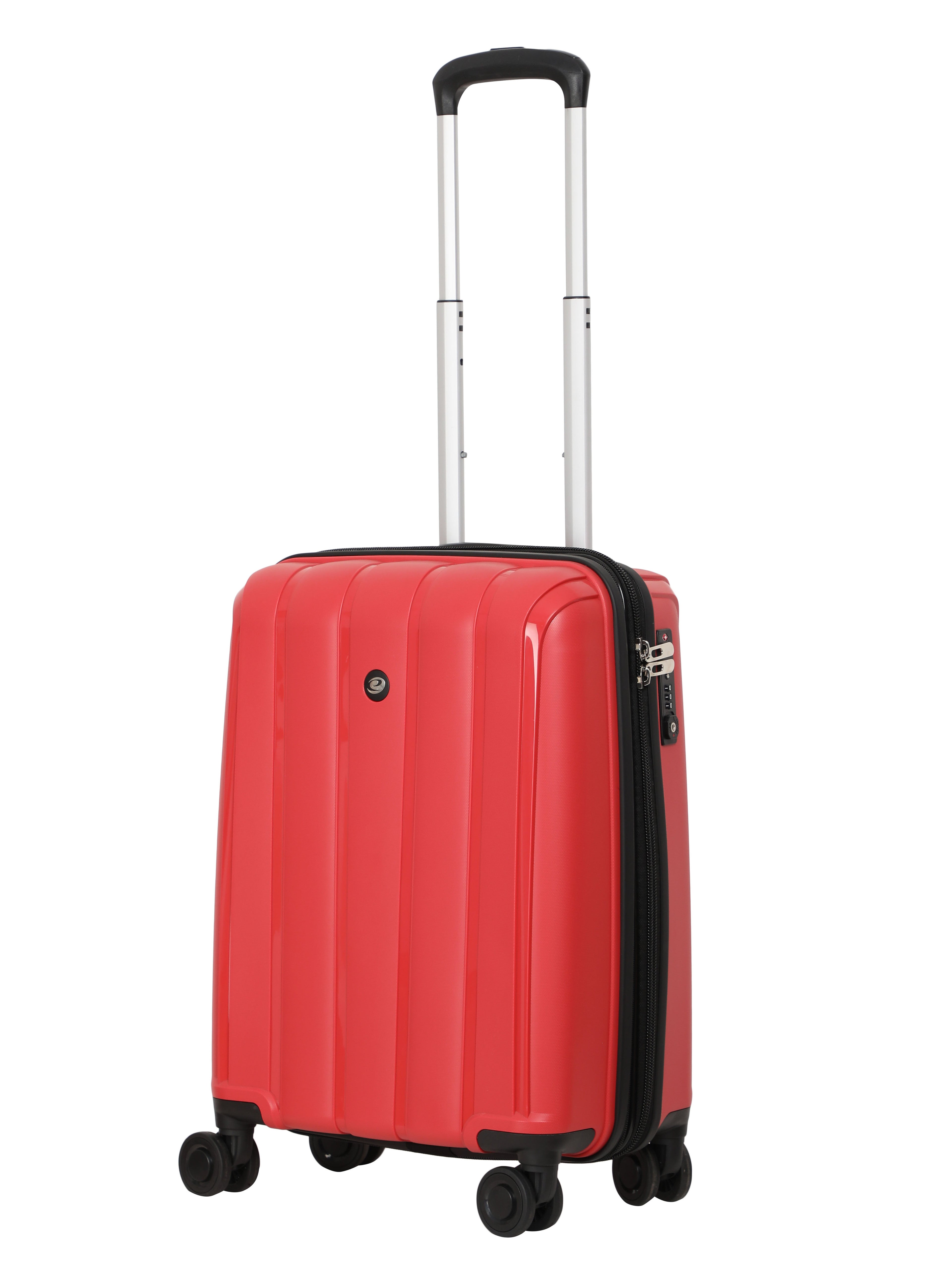 Echolac Purplish Red Pacifica Small Hard Case Cabin Trolley ECHOLAC