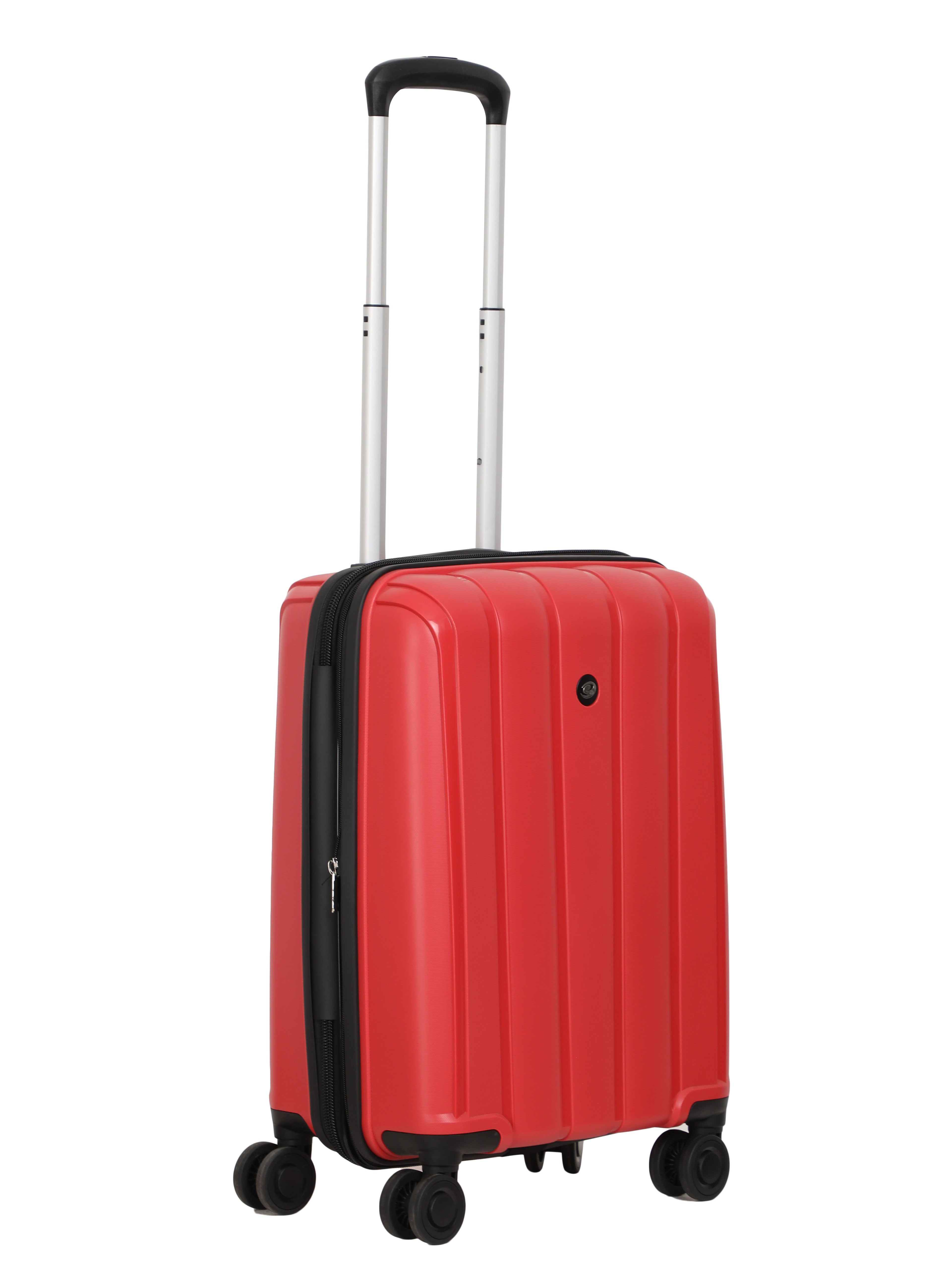 Echolac Purplish Red Pacifica Small Hard Case Cabin Trolley ECHOLAC
