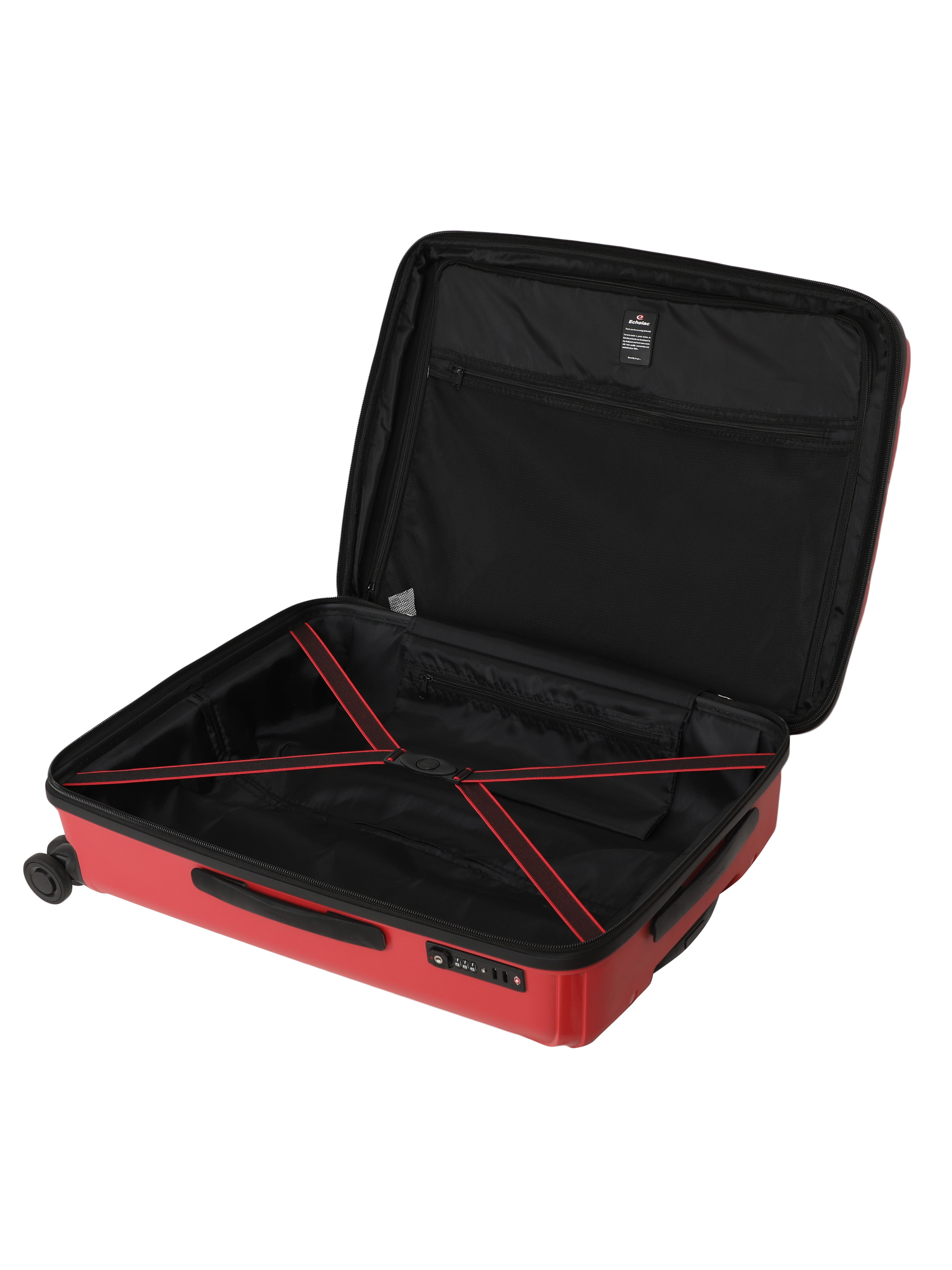 Echolac Purplish Red Pacifica Small Hard Case Cabin Trolley ECHOLAC