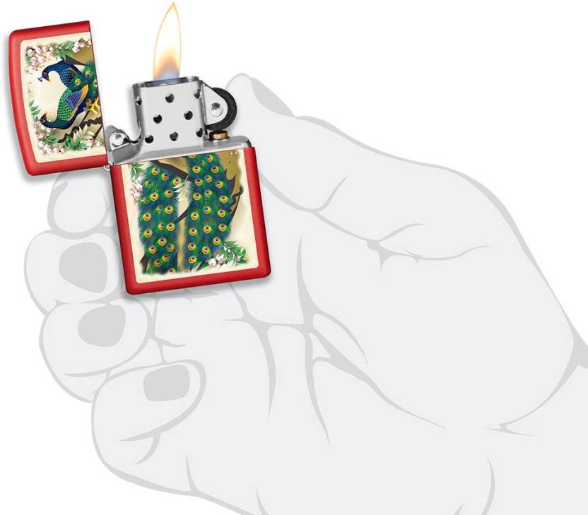 Zippo Indian Wedding Peacock Zippo