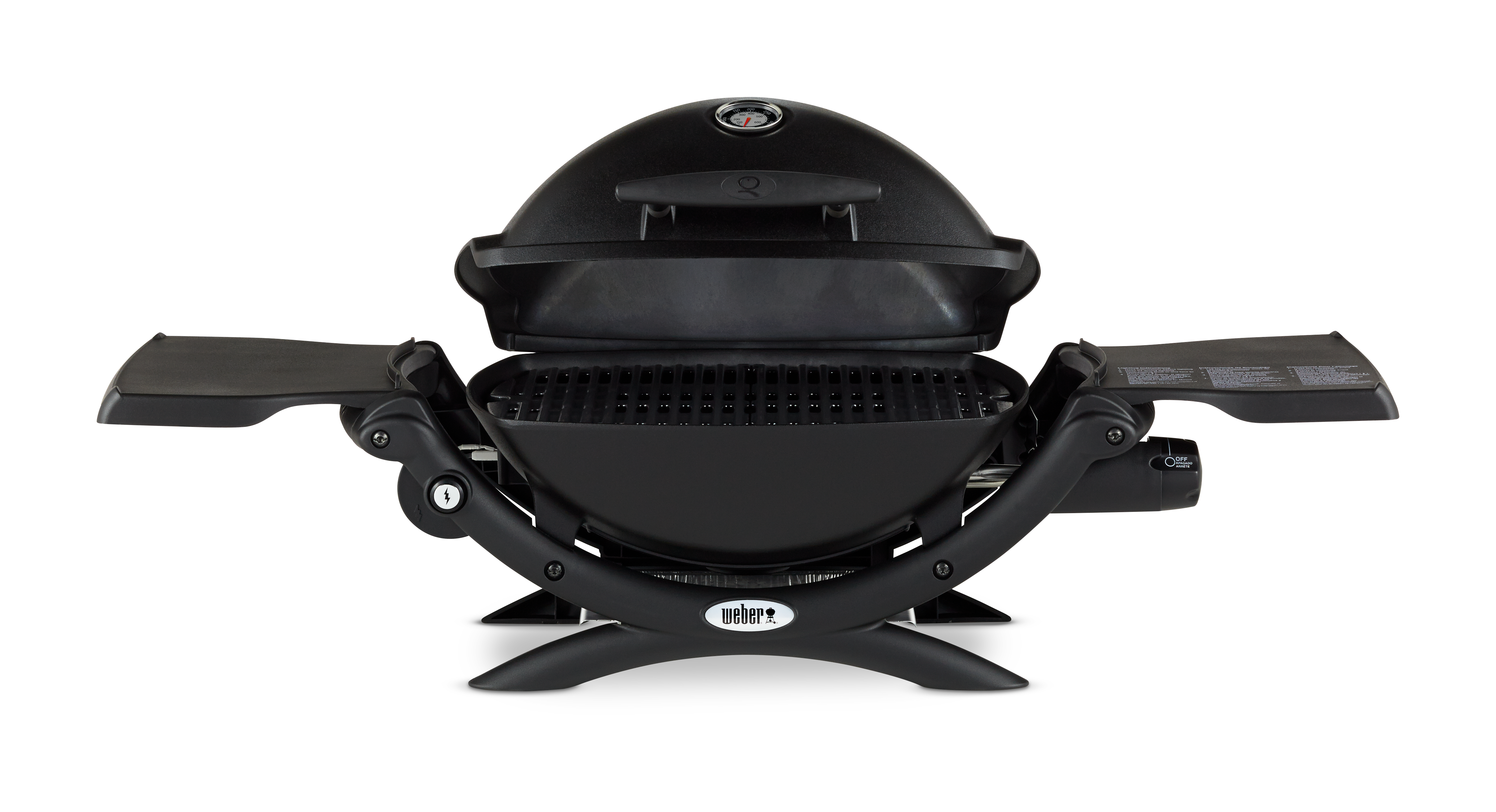 Weber - Q - Gas Grill Q 1200 Black WEBER