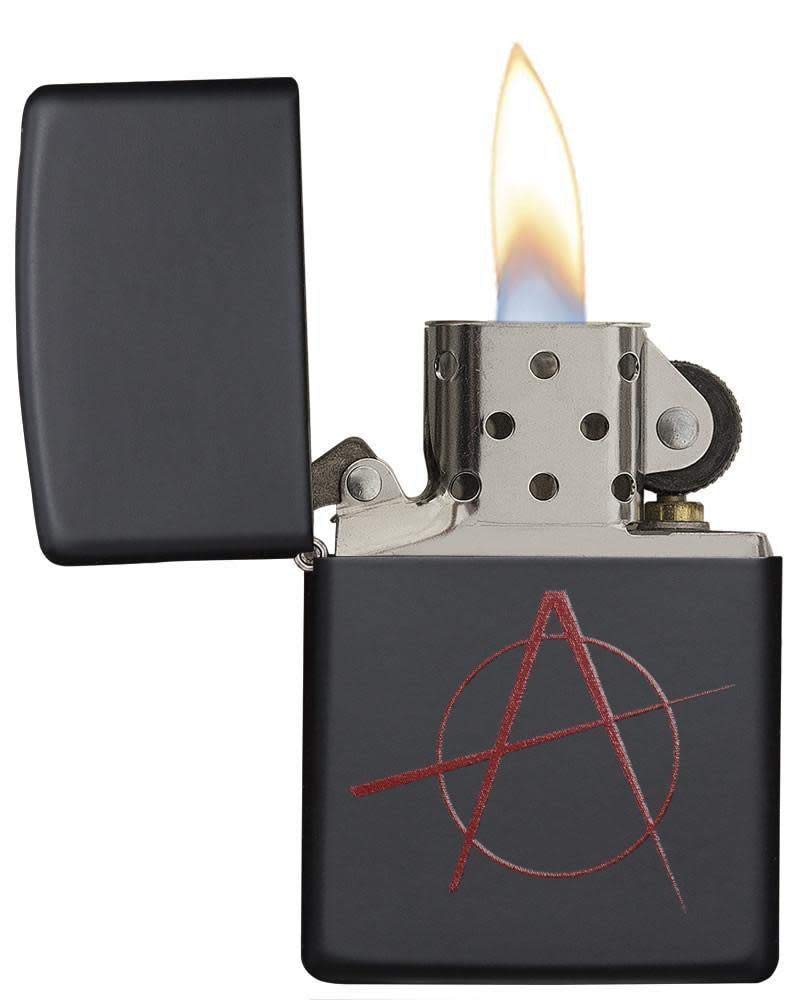 Zippo Sons of Anarchy Black Matte Pocket Lighter - Bhawar Store