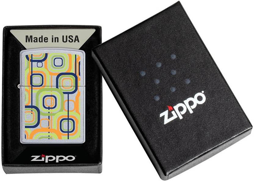 Zippo Geometric Square Zippo
