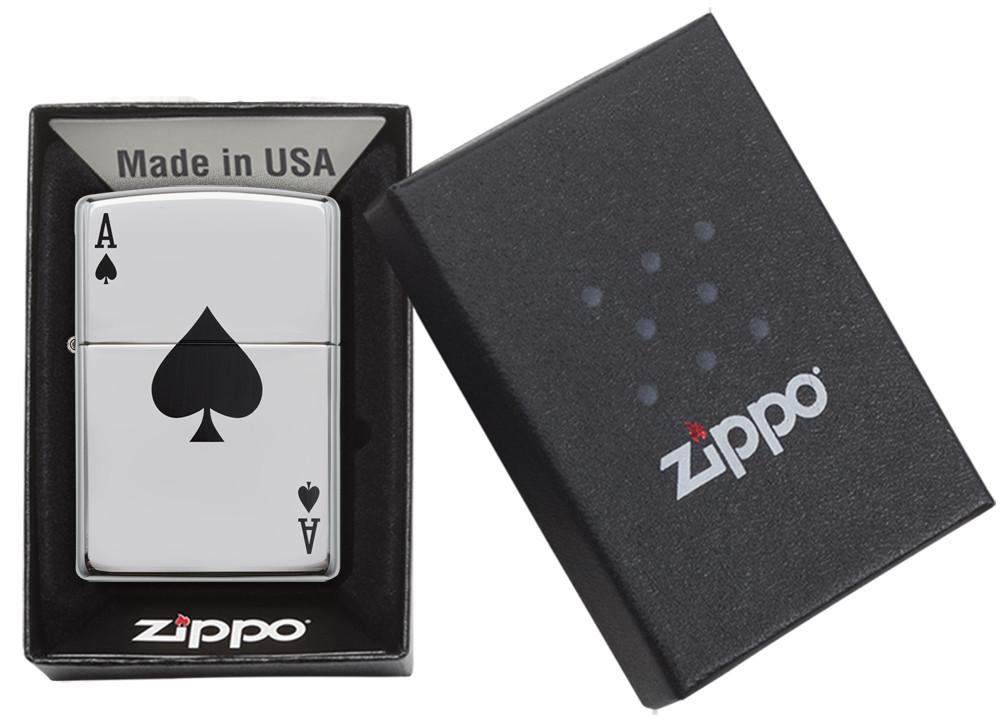 Zippo Simple Spade Design Zippo