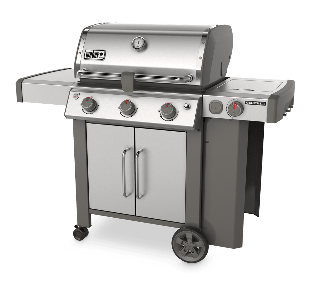 Weber Genesis II S-355 GBS Gas Grill Stainless Steel WEBER