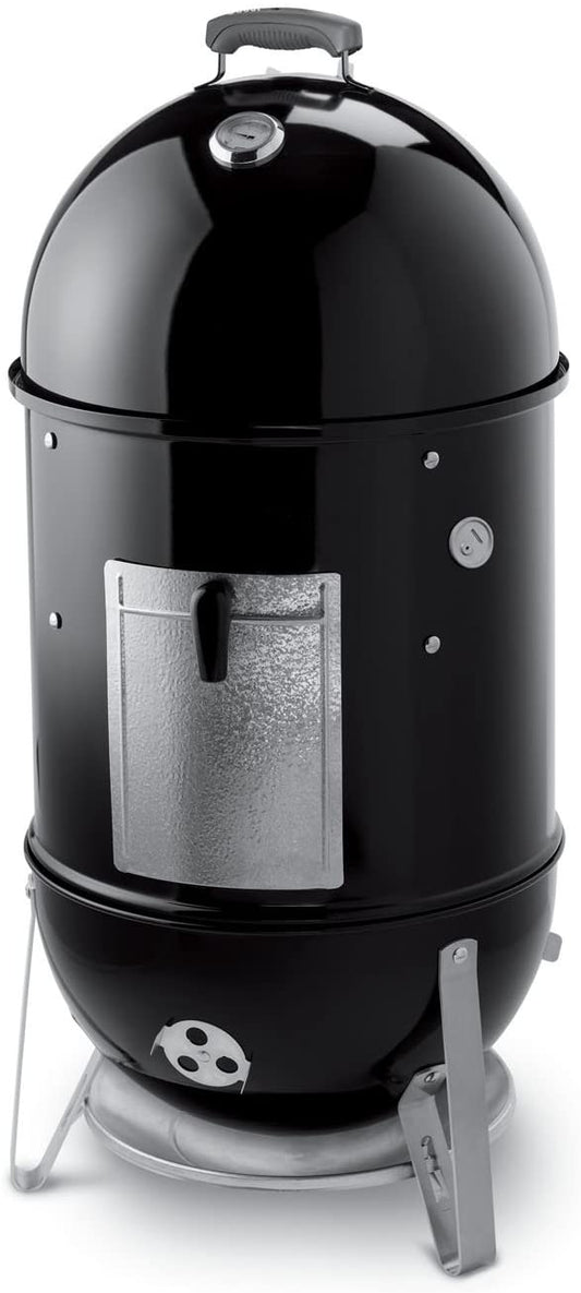 WEBER Charcoal Grill Smokey Mountain Cooker 18'' Black WEBER