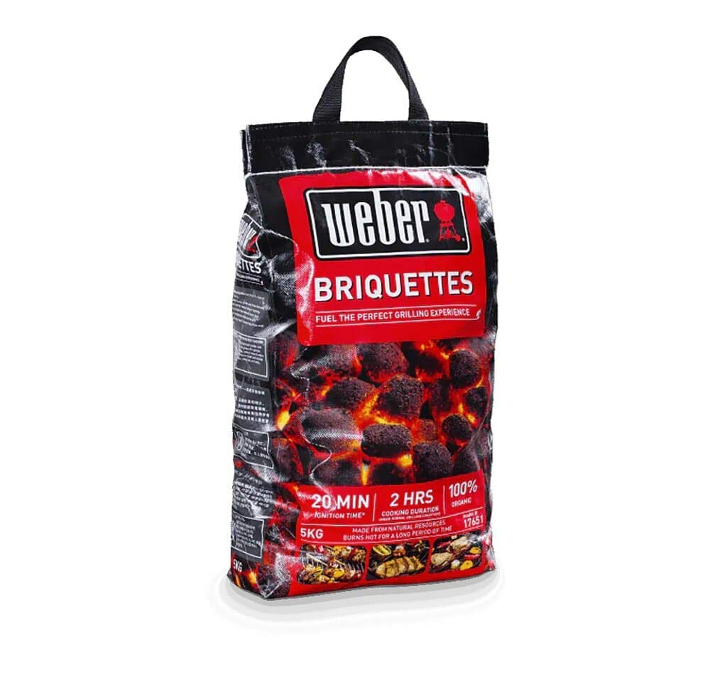 Weber Coconut Shell Charcoal Briquettes - 5Kg WEBER