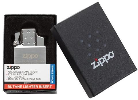 Zippo Butane Lighter Insert - Single Torch Zippo