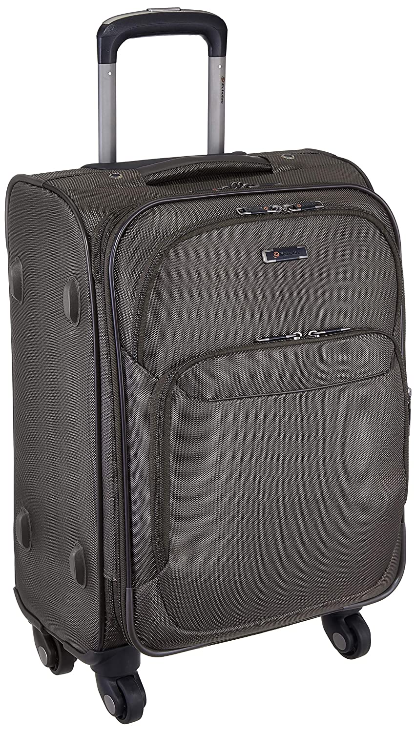 Echolac Touch Medium Brown Soft Sided Cabin Suitcase Trolley 57cm (CT385) Echolac New