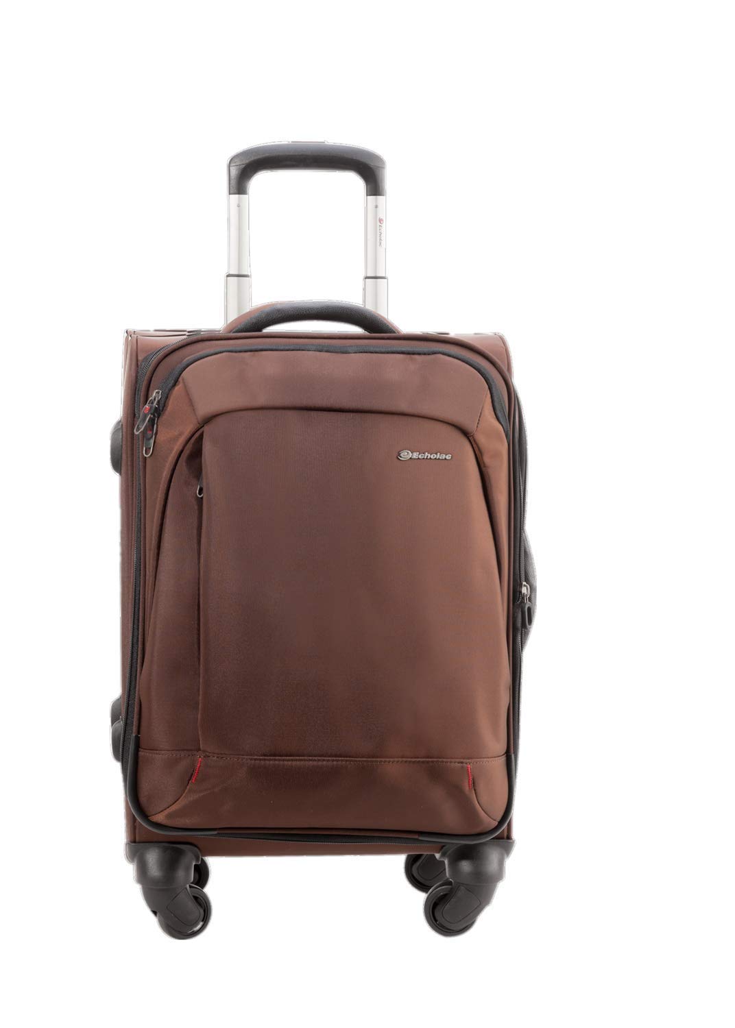 Echolac D-Light Medium Coffee Soft Sided Check-In Suitcase Trolley 65cm (CT488A) Echolac New