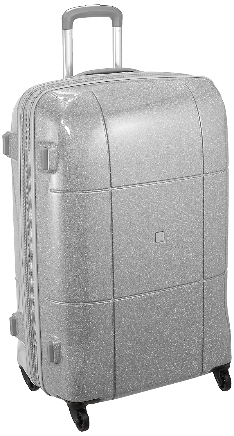 Echolac Atlas X-Large Silver Hard Sided Check-In Suitcase Trolley 78cm (PC080SP) Echolac New
