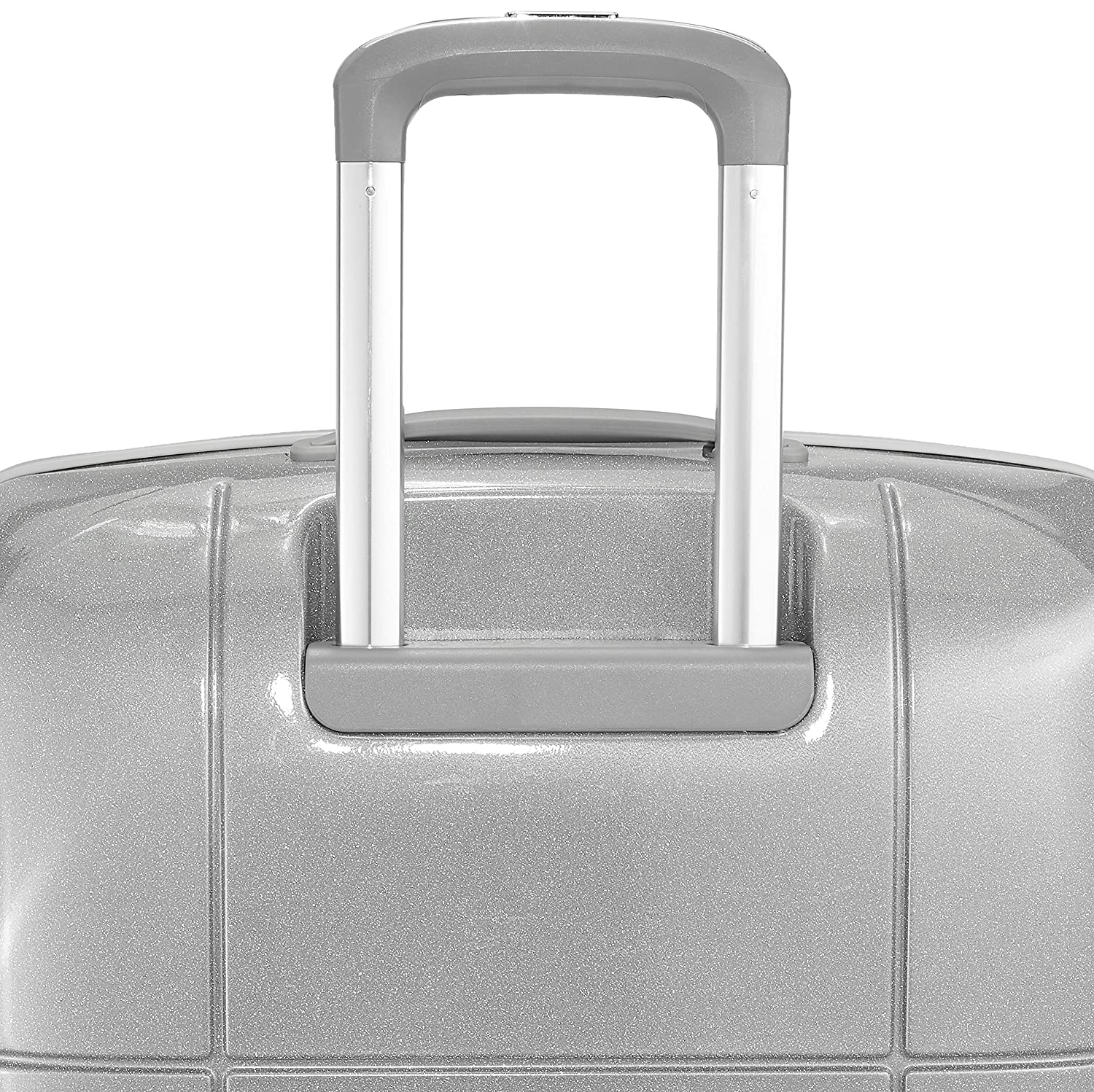 Echolac Atlas X-Large Silver Hard Sided Check-In Suitcase Trolley 78cm (PC080SP) Echolac New