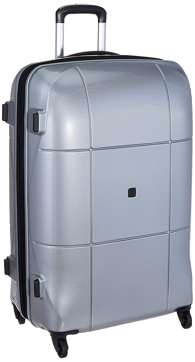 Echolac Atlas X-Large Silver Hard Sided Check-In Suitcase Trolley 78cm (PC080S) Echolac New