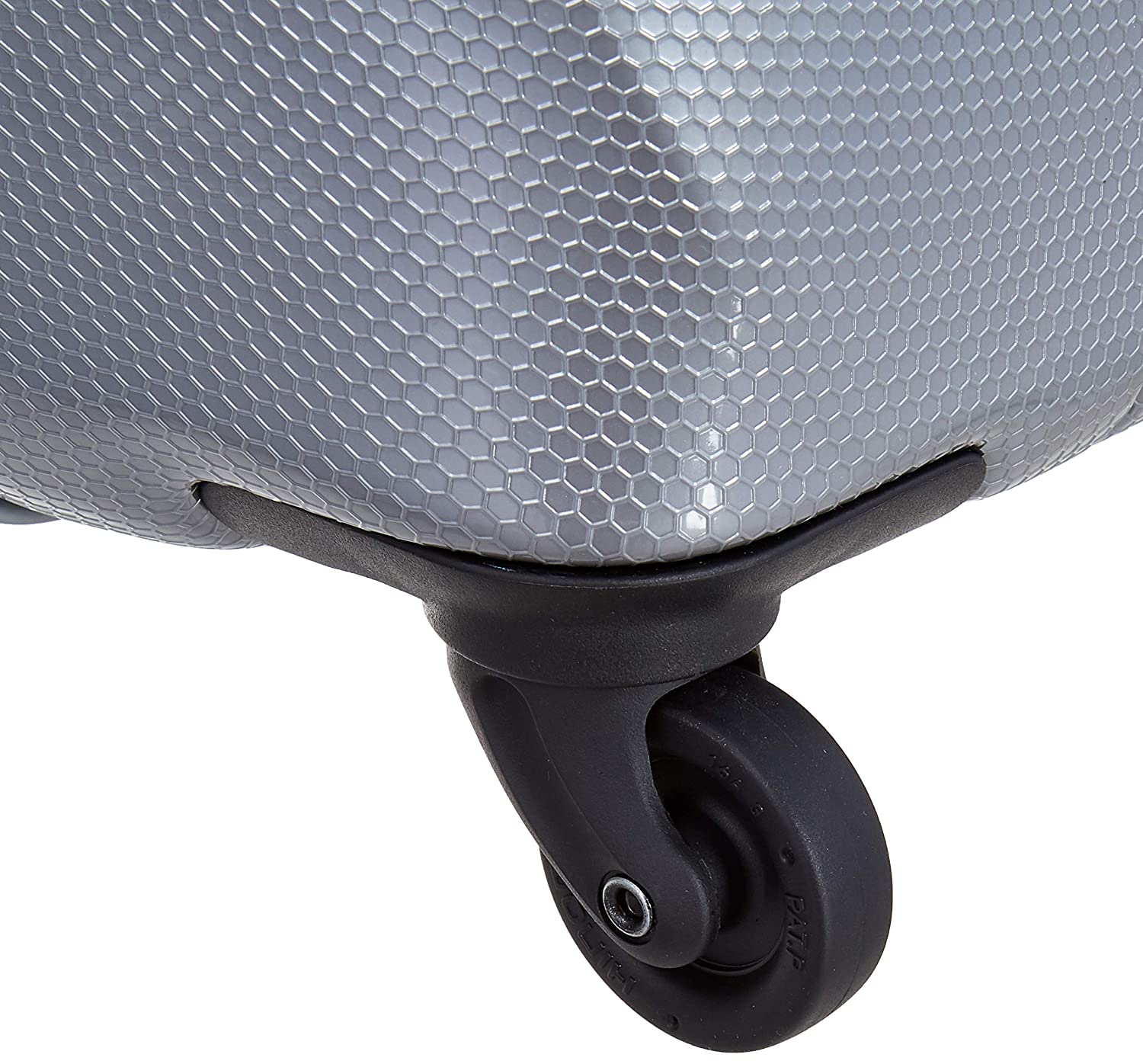 Echolac Atlas X-Large Silver Hard Sided Check-In Suitcase Trolley 78cm (PC080S) Echolac New