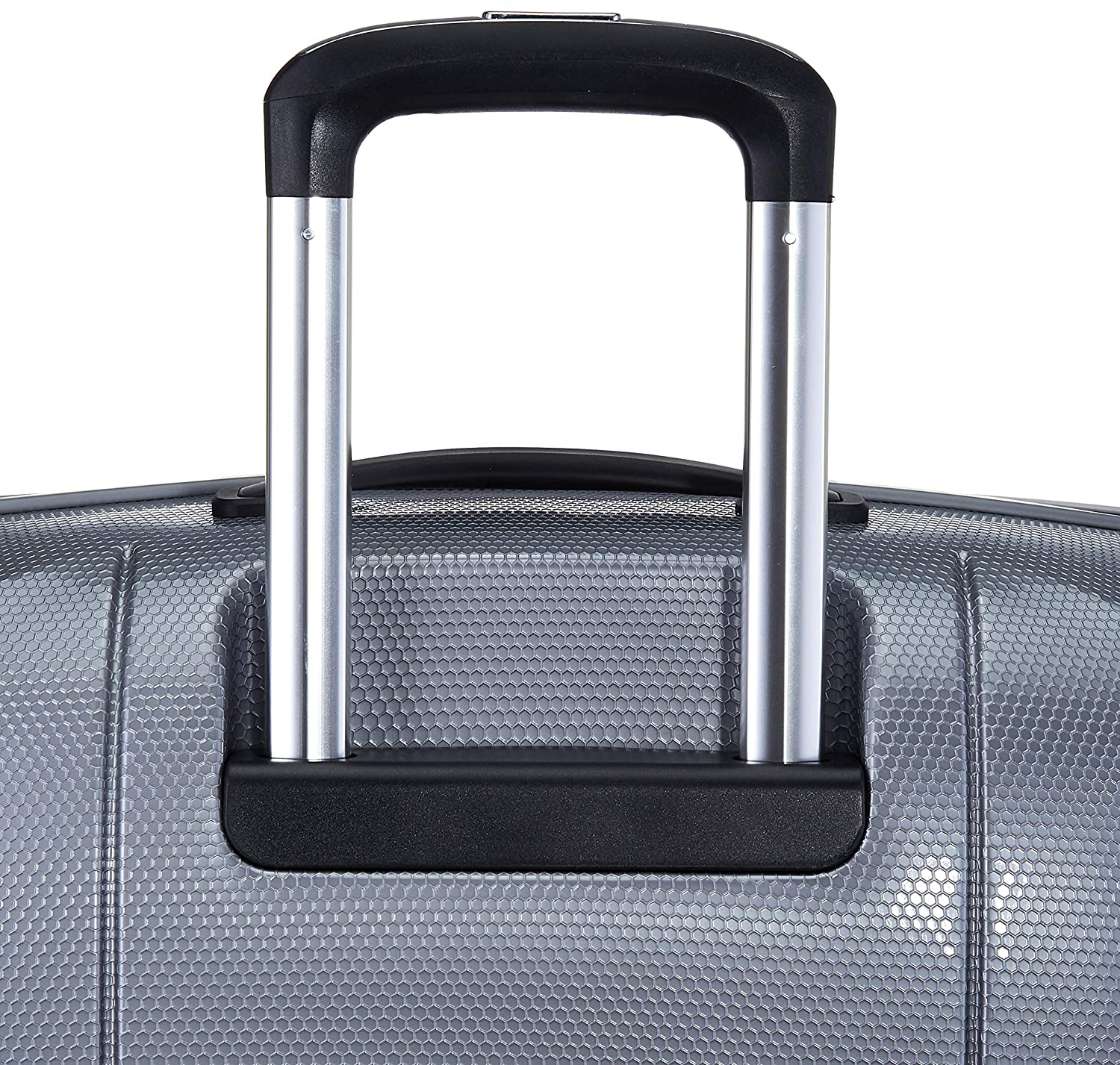 Echolac Atlas X-Large Silver Hard Sided Check-In Suitcase Trolley 78cm (PC080S) Echolac New