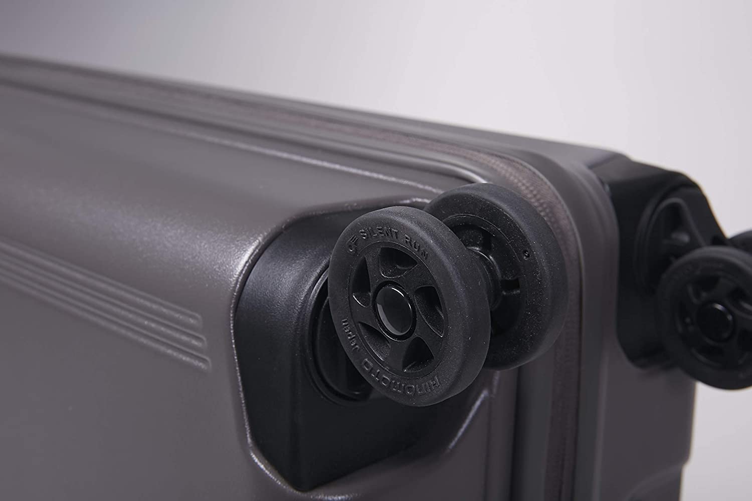 Echolac Civil Medium Dark Grey Hard Sided Check-In Suitcase Trolley 68cm (PC162) Echolac New