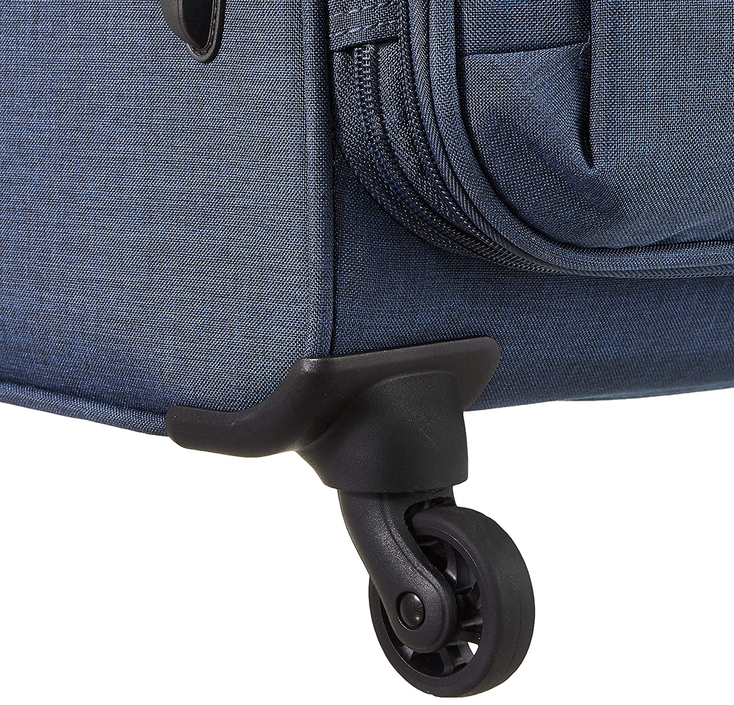 Echolac Gemini Large Navy Blue Soft Sided Check-In Suitcase Trolley 68cm (CT807) Echolac New