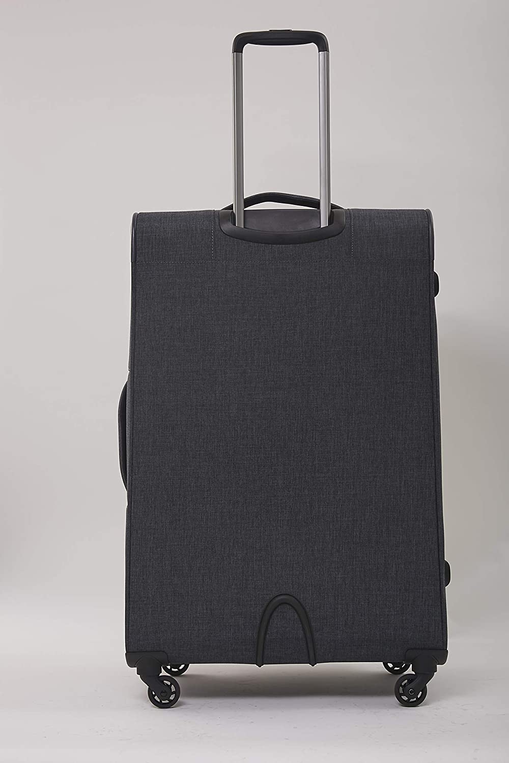 Echolac Gemini X-Large Dark Grey Soft Sided Check-In Suitcase Trolley 78cm (CT807) Echolac New