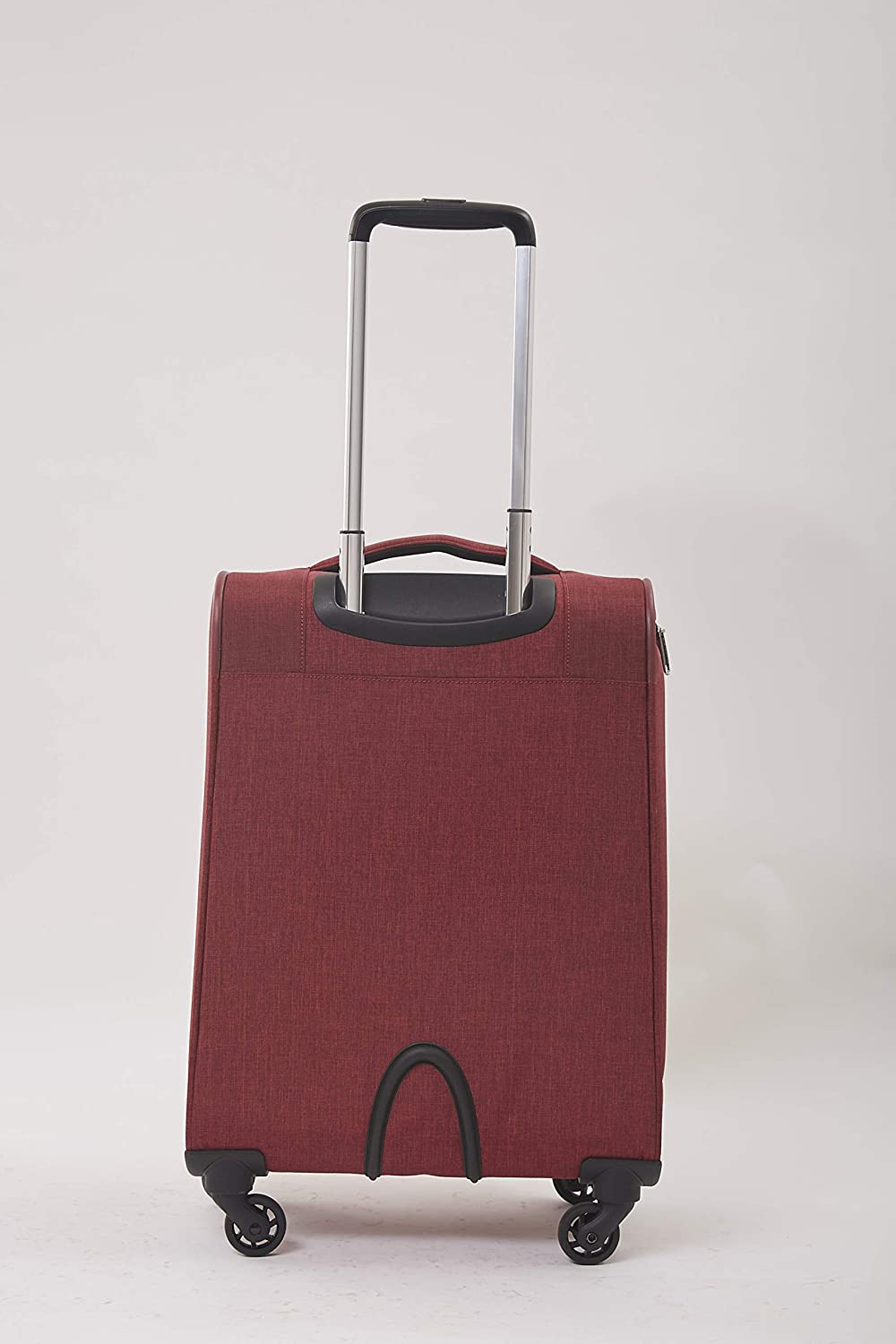 Echolac Gemini Large Burgundy Soft Sided Check-In Suitcase Trolley 68cm (CT807) Echolac New