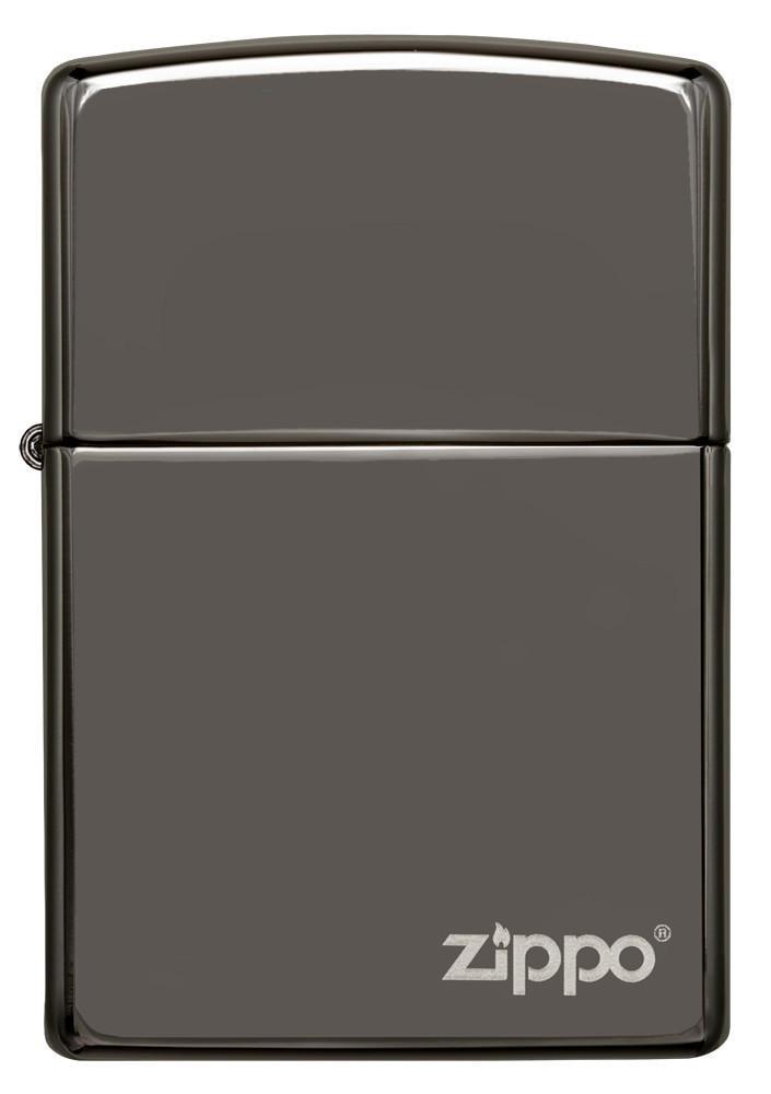 Zippo Black Ice Pocket Lighter with Zippo Logo Zippo