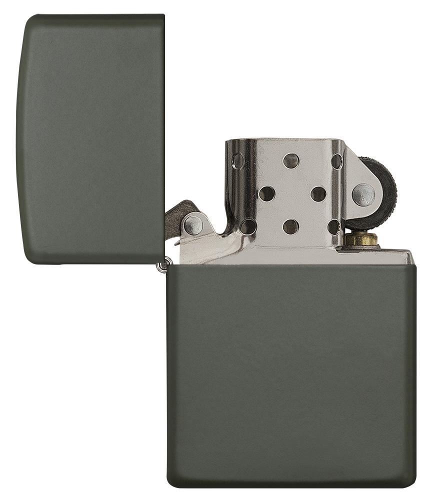 Zippo Classic Green Matte Pocket Lighter Zippo
