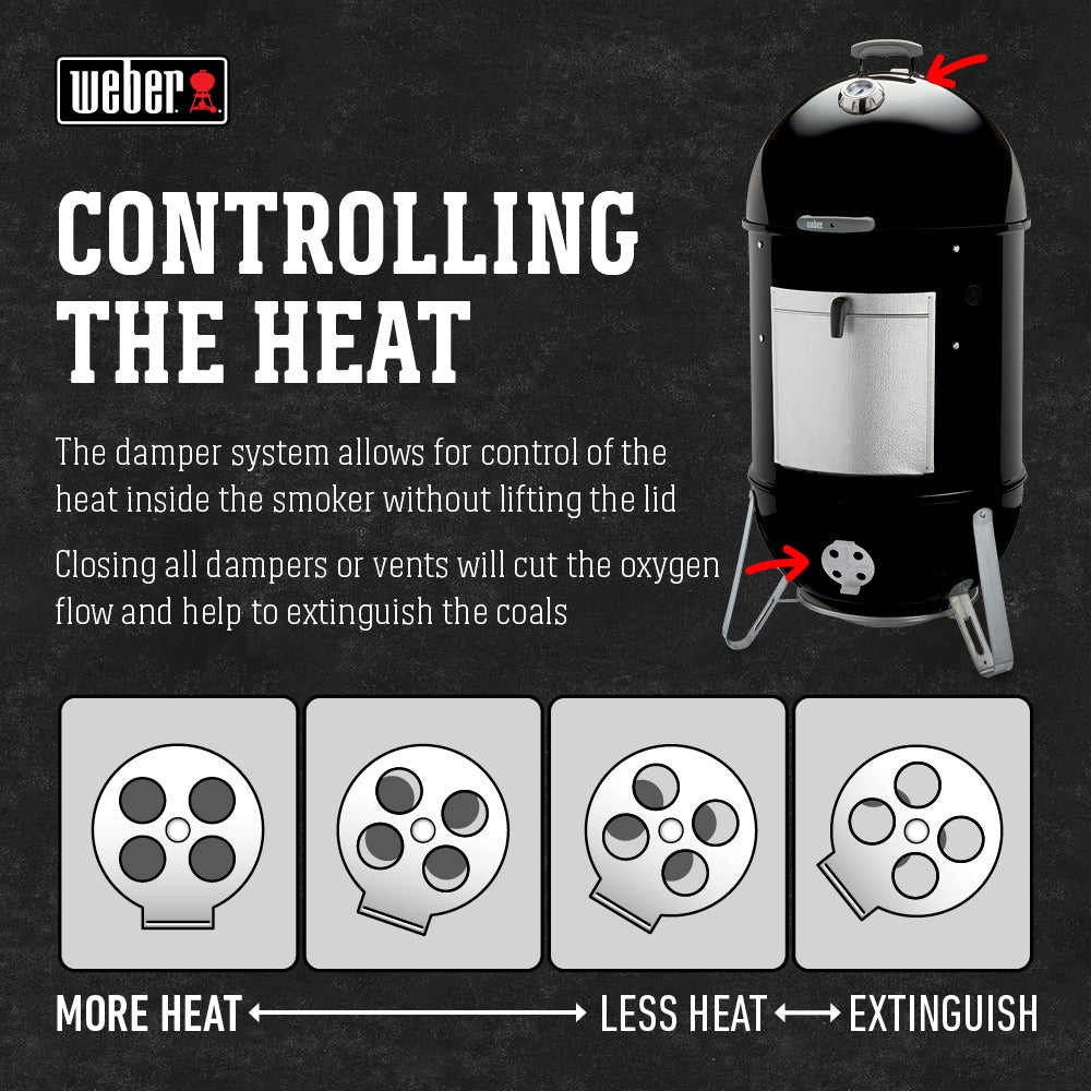 Weber 22' Smokey Mountain Cooker WEBER