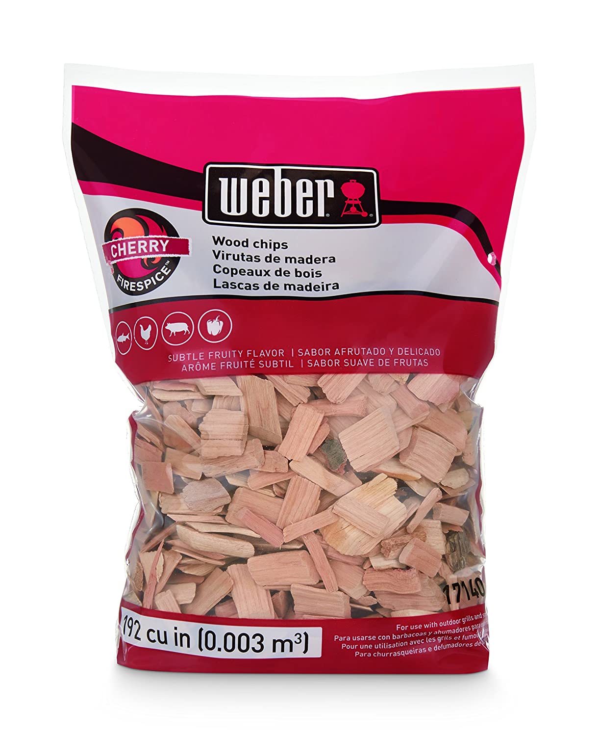 Weber-Cherry Wood Chips - 2lb bag WEBER