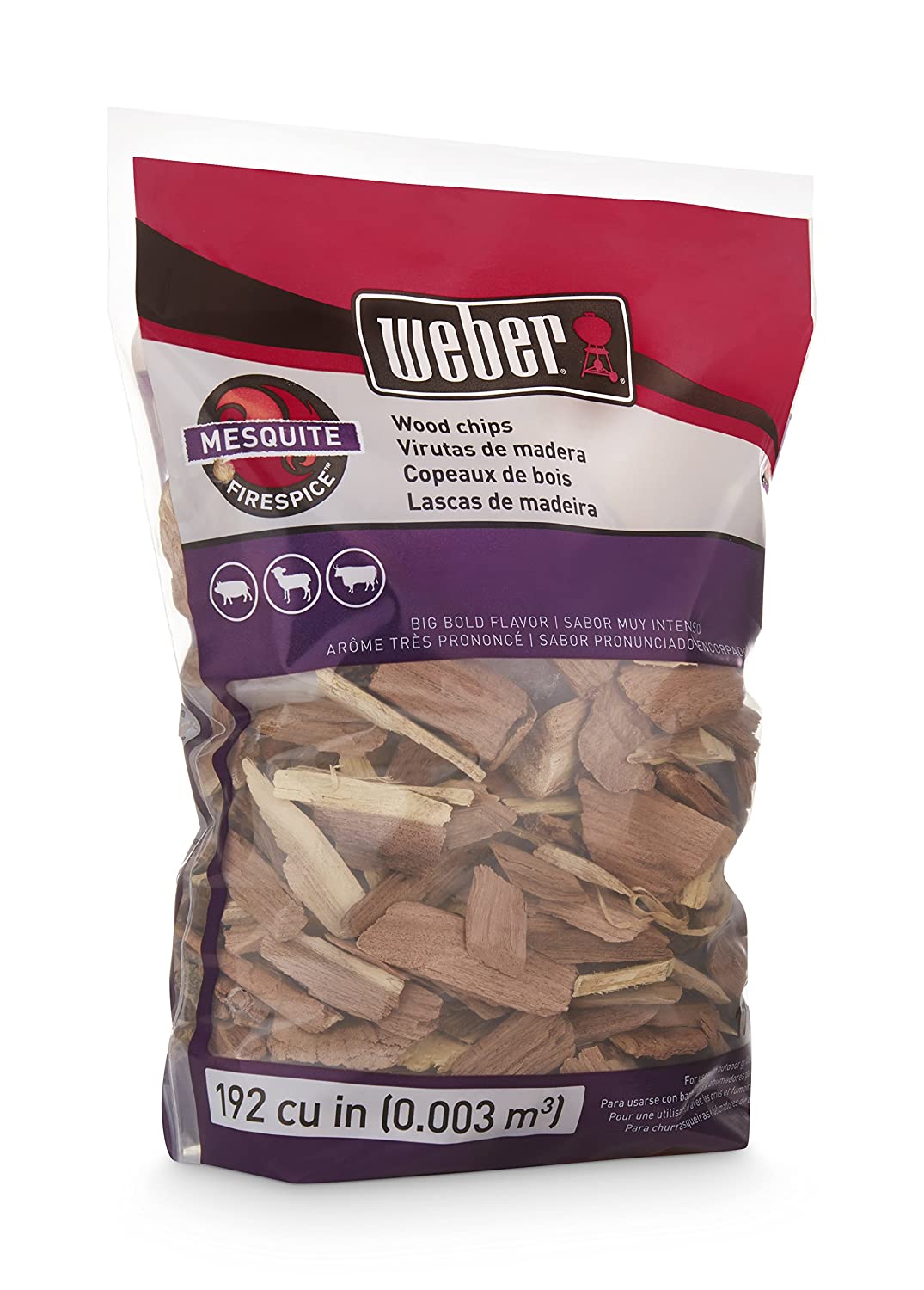Weber Mesquite Wood Chips - 2lb bag WEBER