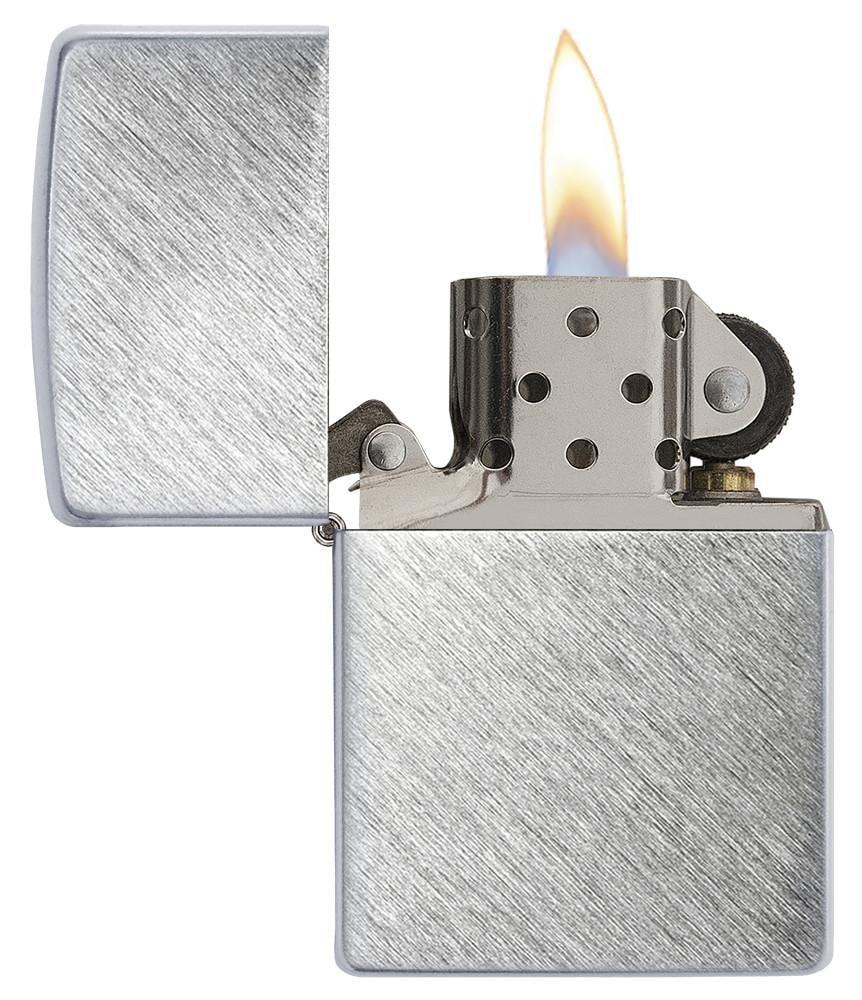 Zippo Herringbone Sweep Pocket Lighter Zippo