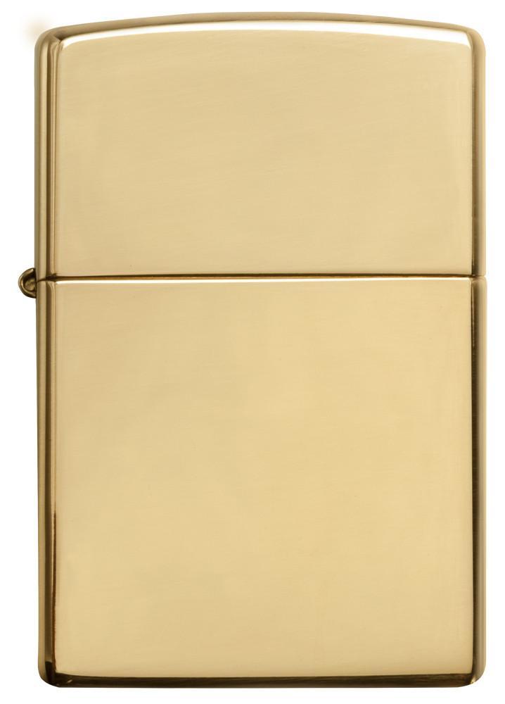 Zippo Classic High Polish Brass Pocket Lighter Zippo