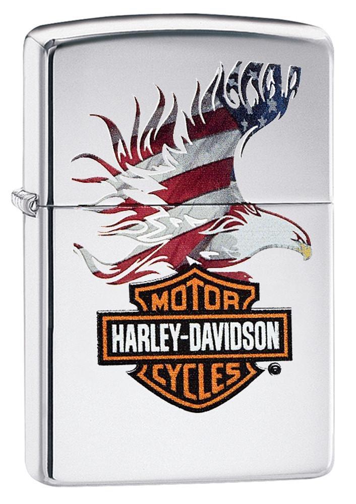 Zippo Harley-Davidson American Flag Pocket Lighter Zippo