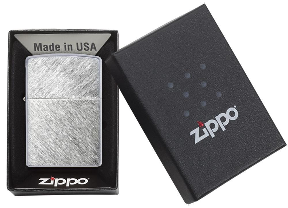 Zippo Herringbone Sweep Pocket Lighter Zippo