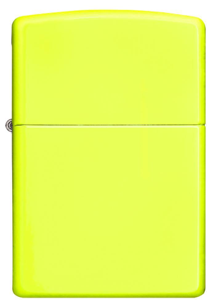 Zippo Classic Neon Yellow Pocket Lighter Zippo
