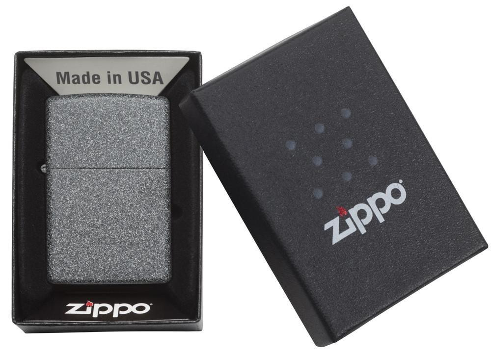Zippo Classic Iron Stone Pocket Lighter Zippo