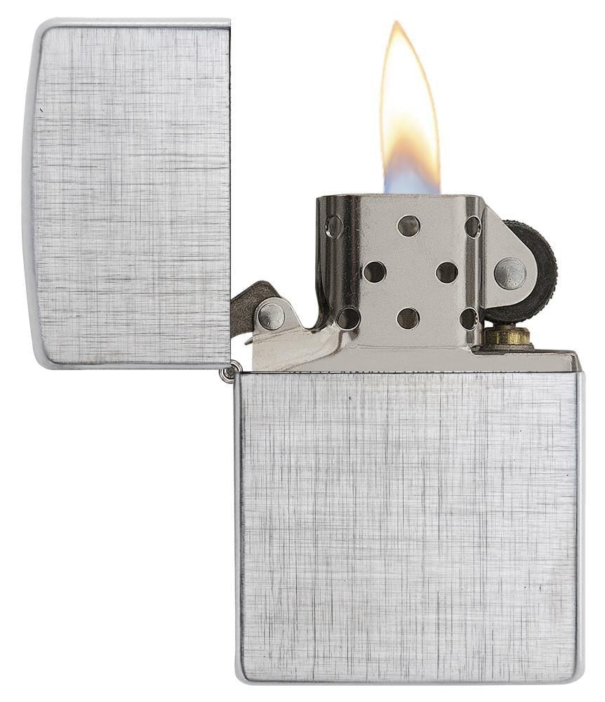 Zippo Linen Weave Pocket Lighter Zippo