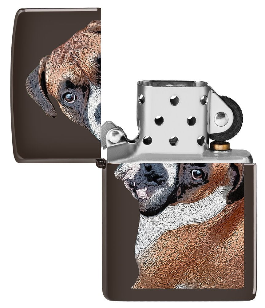 Boxer Dog Design Zippo